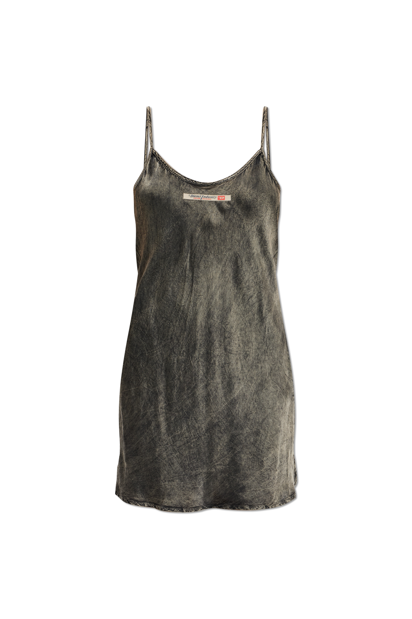 Diesel Sukienka Mini ‘CASSIDY-DNM’, Kobiety, Czarny