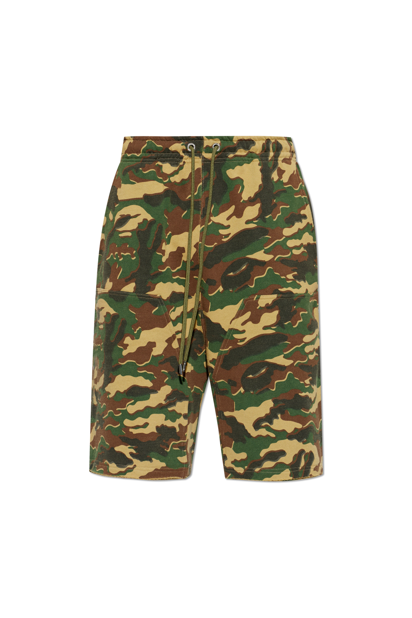A BATHING APE® Szorty Z Motywem Moro, Mężczyźni, Zielony