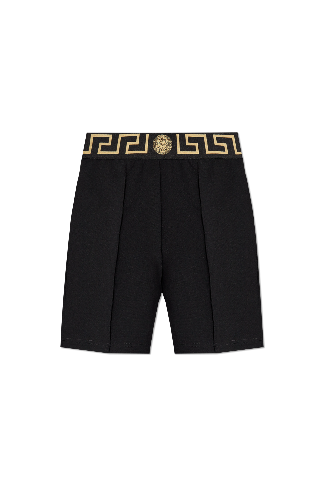 Versace Szorty Z Logo, Kobiety, Czarny