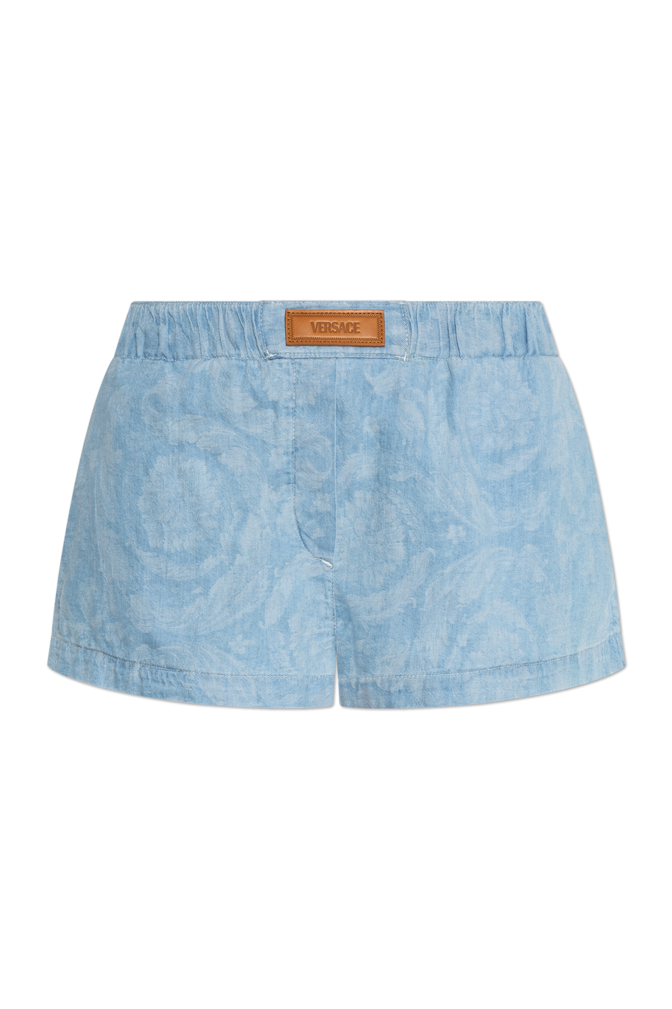 Versace Jeansowe Szorty, Kobiety, Niebieski