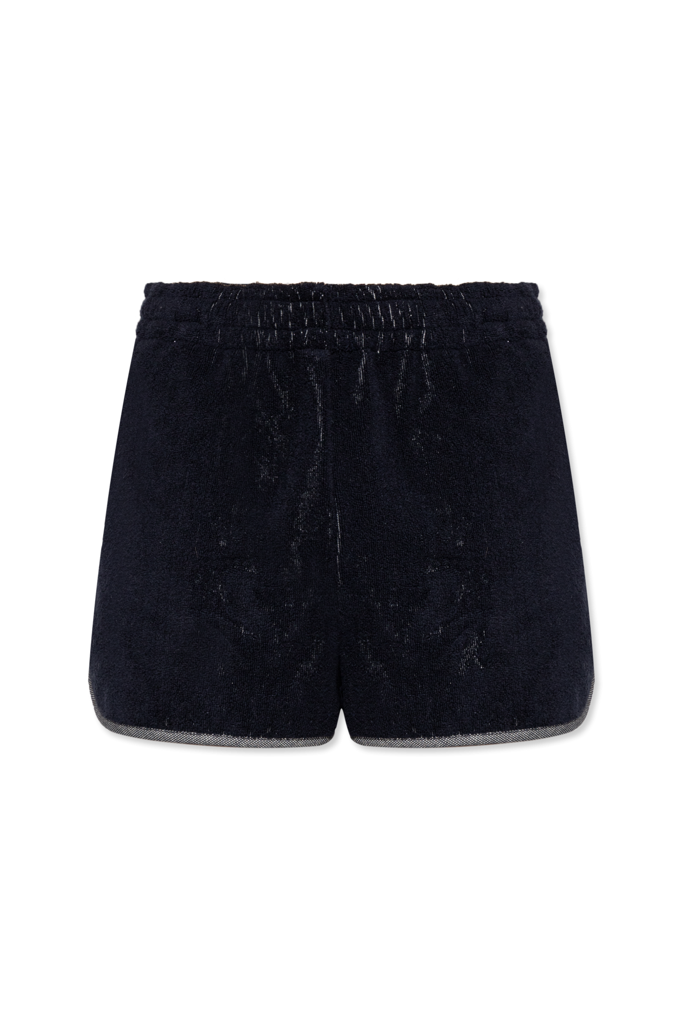 Versace Home Szorty Z Bawełny Typu Frotte, Unisex, Granatowy