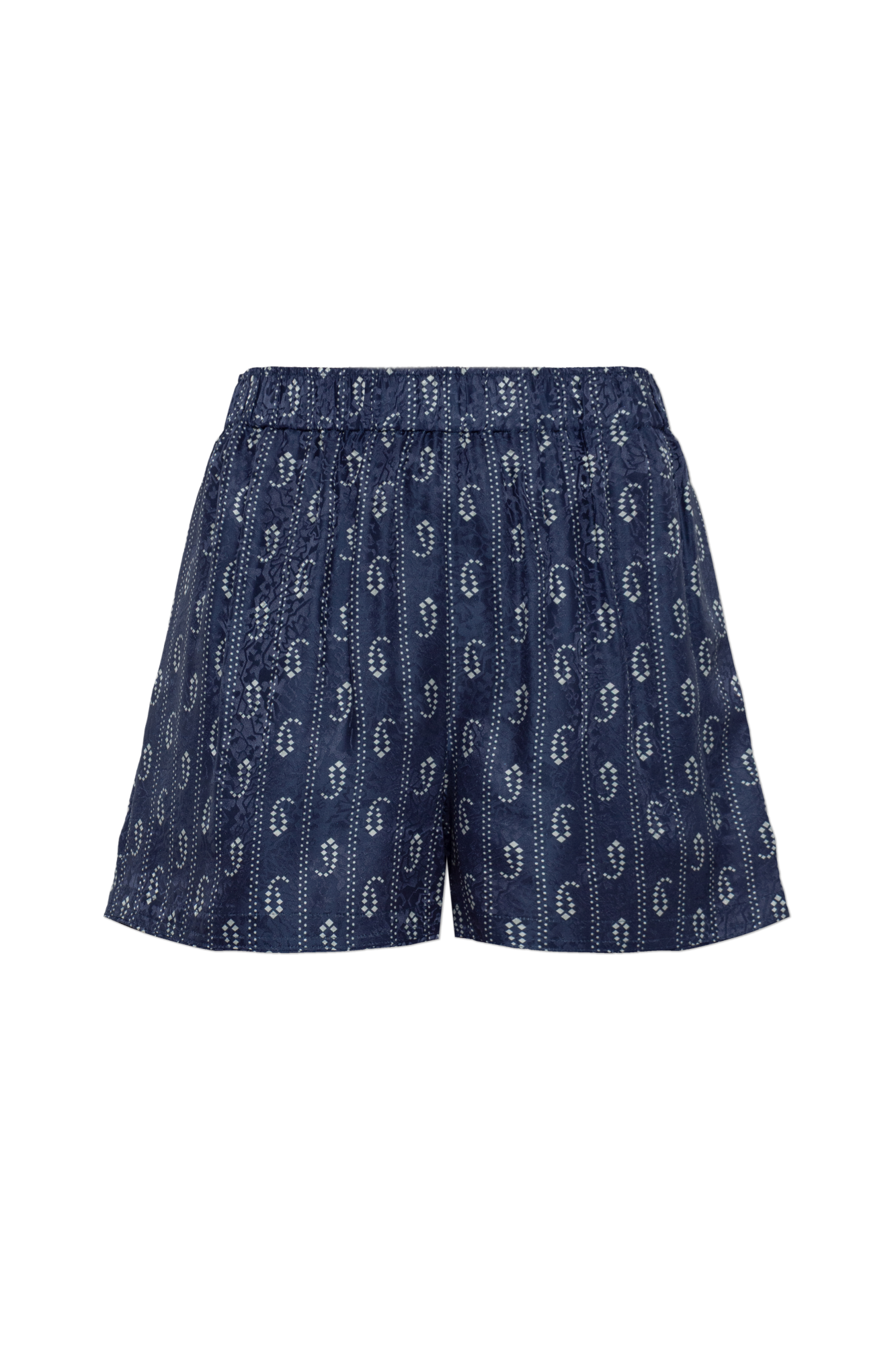Tory Burch Szorty Z Nadrukiem, Kobiety, Granatowy