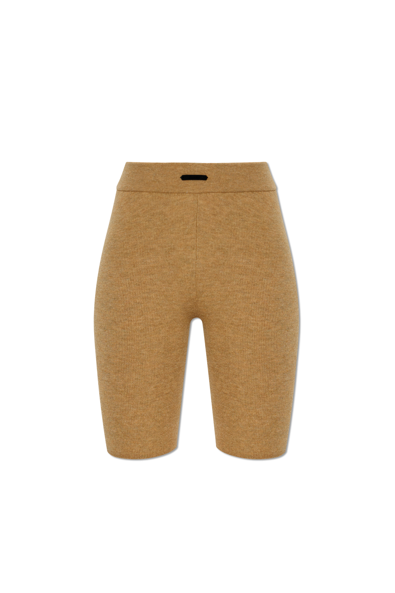 Fear Of God Essentials Krótkie Legginsy, Kobiety, Beżowy