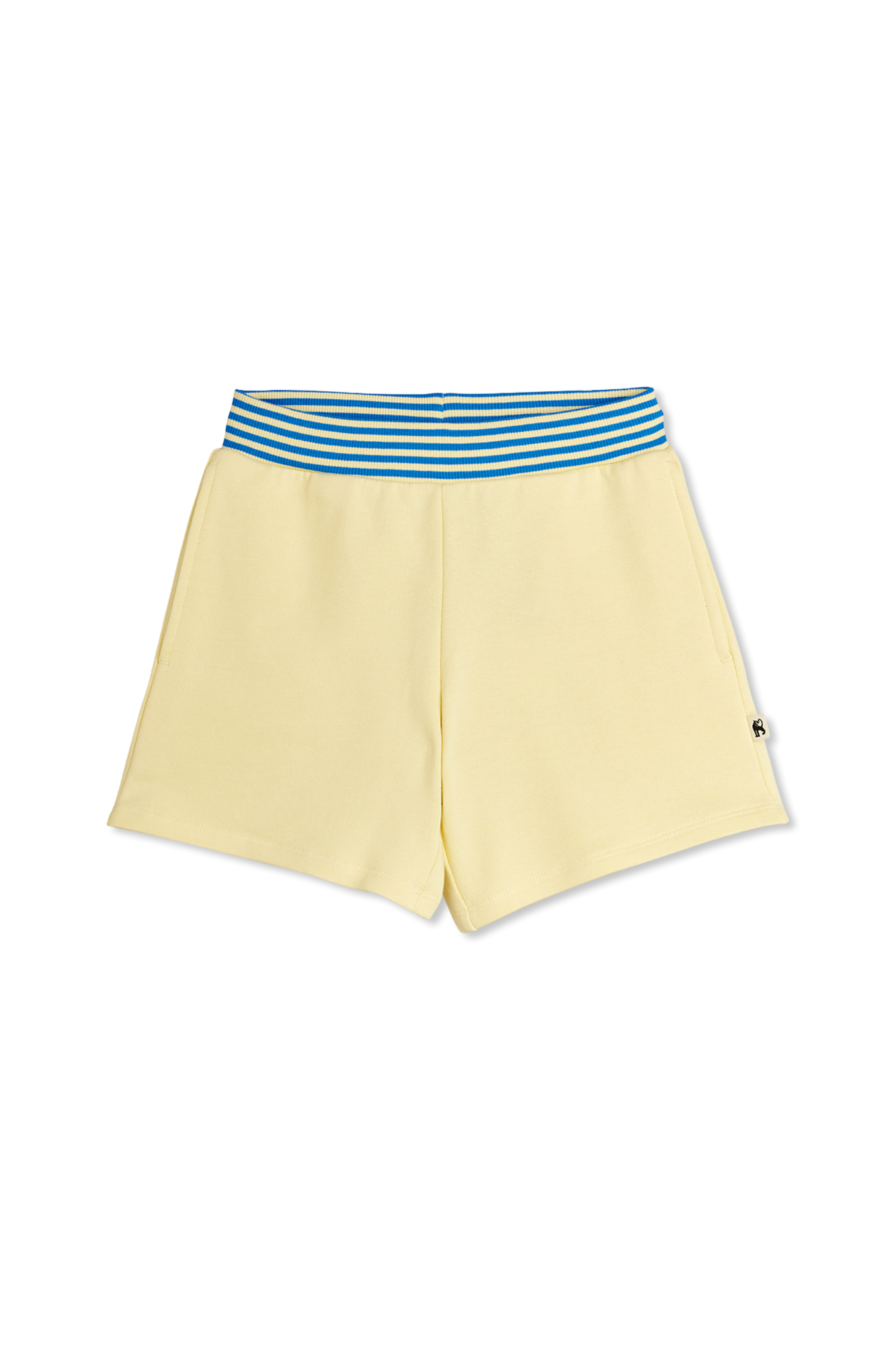 Mini Rodini Szorty Dresowe, Unisex, żółty