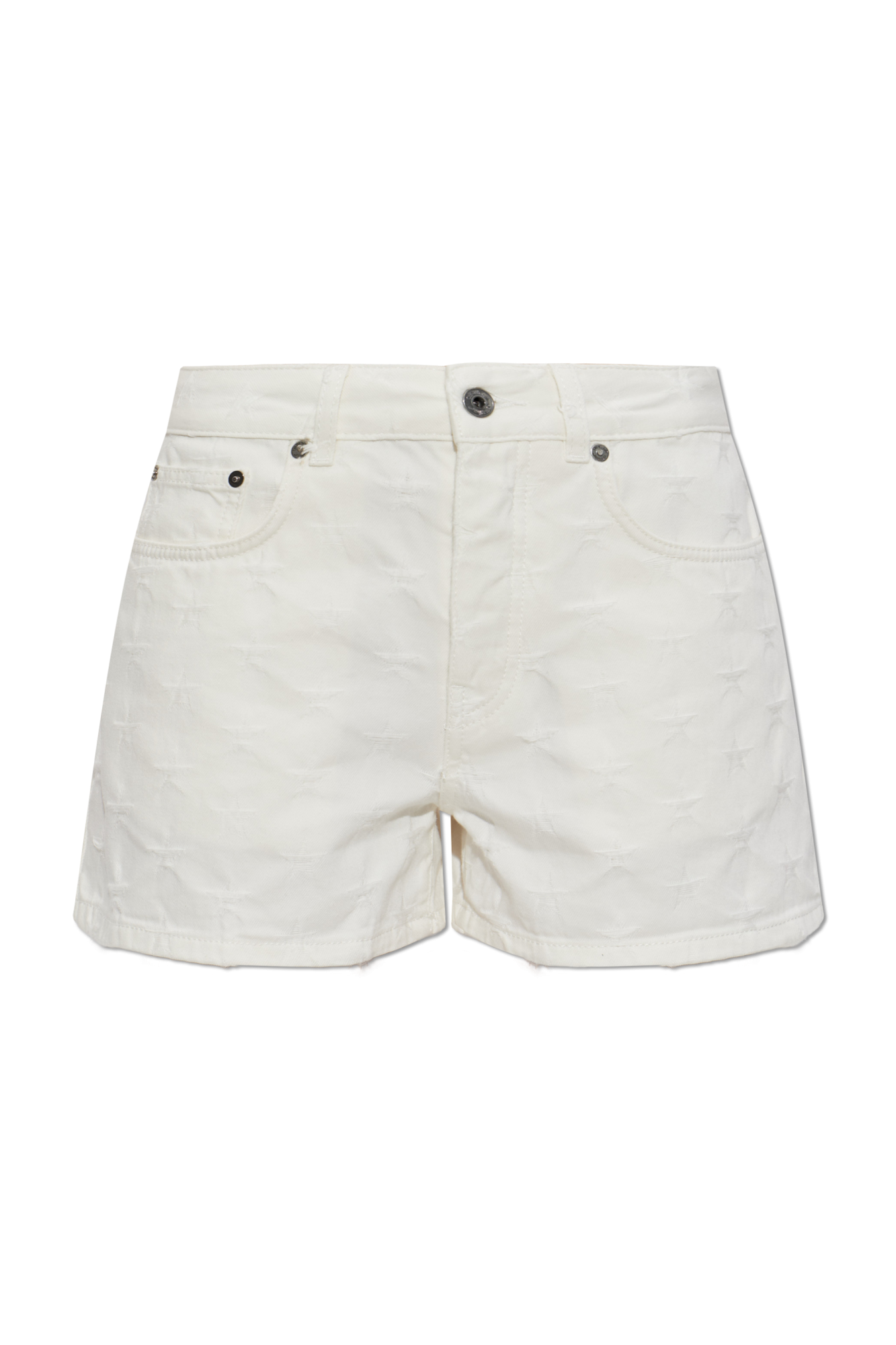 Off-White Jeansowe Szorty, Kobiety, Biały
