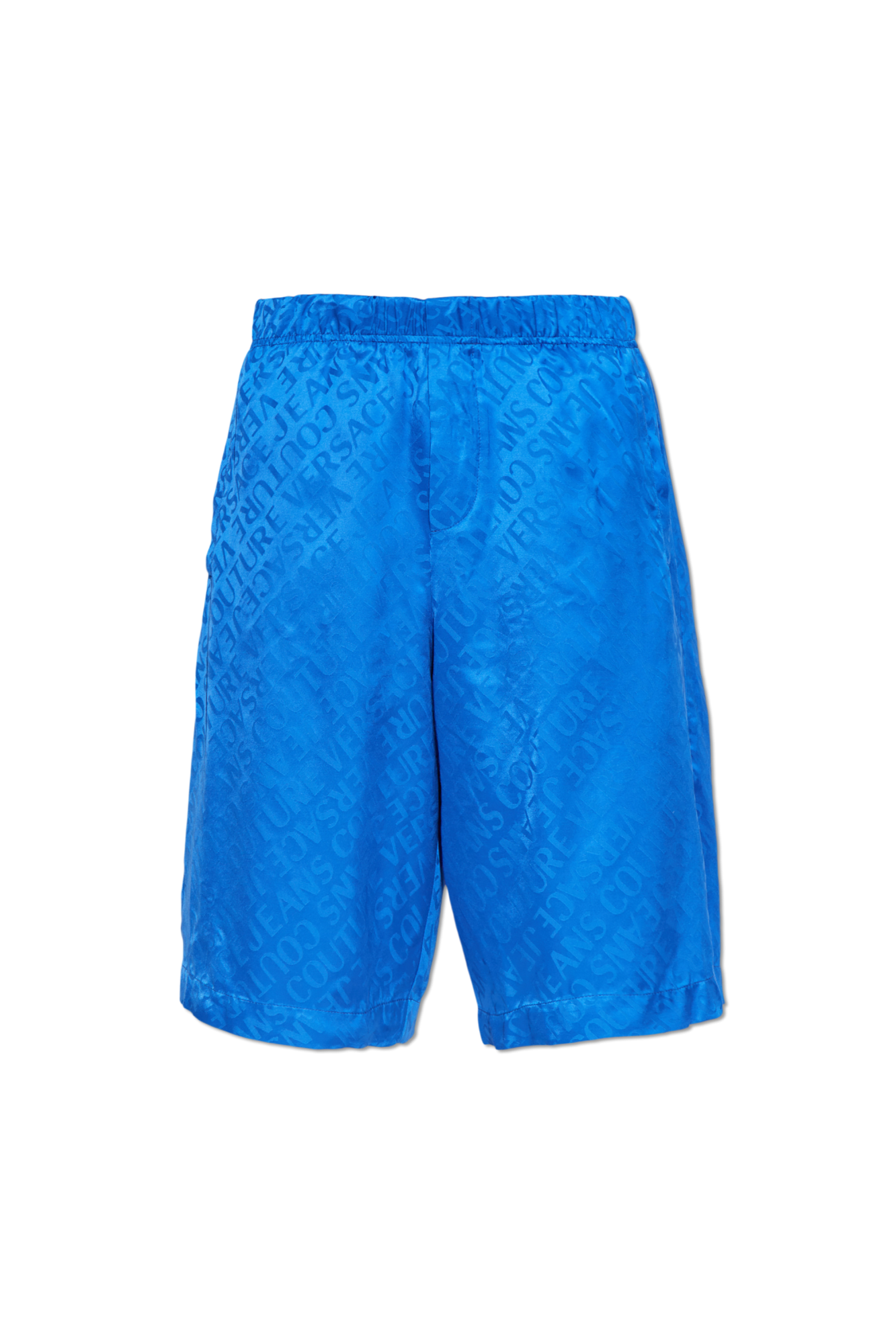 Versace Jeans Couture Szorty Z Logo, Mężczyźni, Niebieski