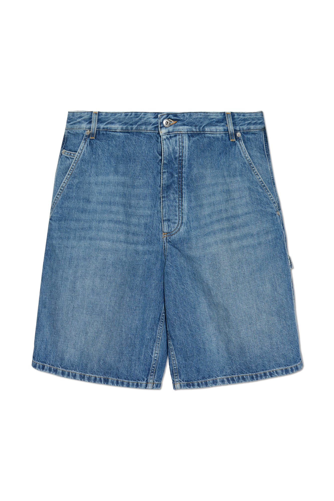 Bottega Veneta Jeansowe Szorty, Mężczyźni, Niebieski