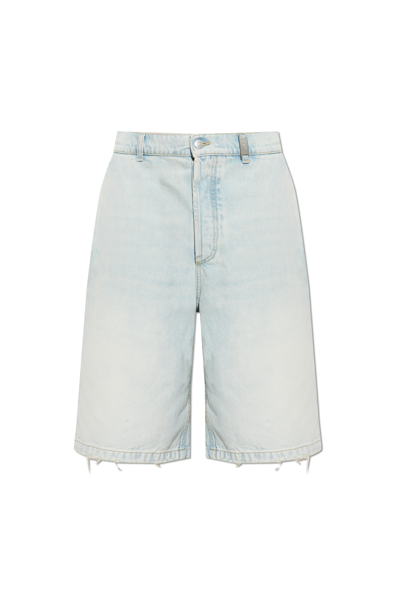 Alexander McQueen Szorty Jeansowe, Mężczyźni, Jasnoniebieski