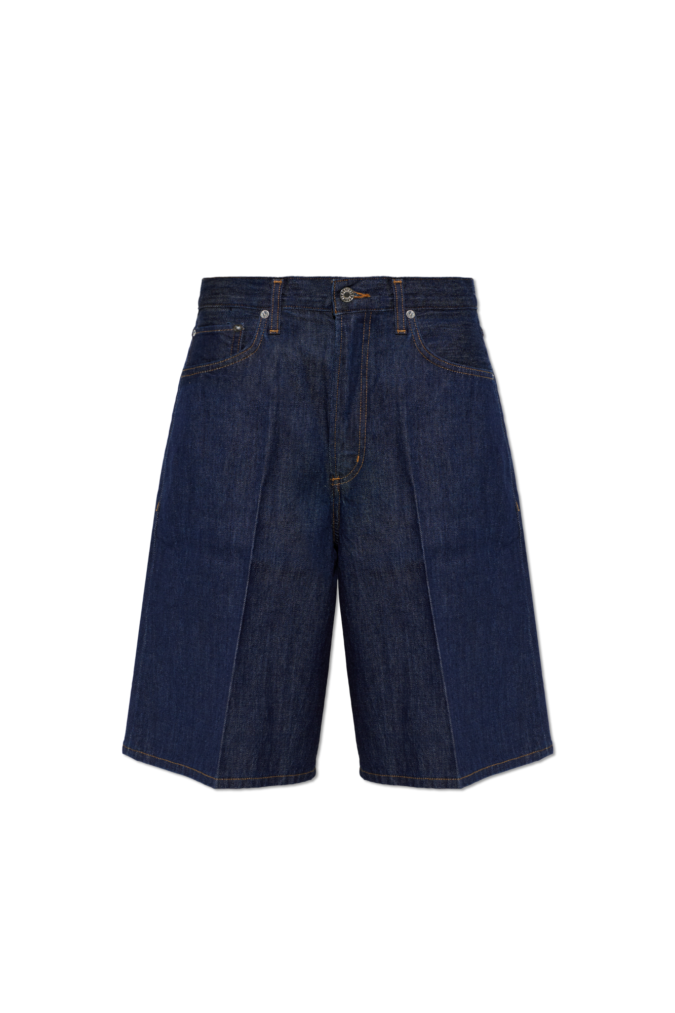 AGOLDE Jeansowe Szorty `Nolan`, Kobiety, Granatowy