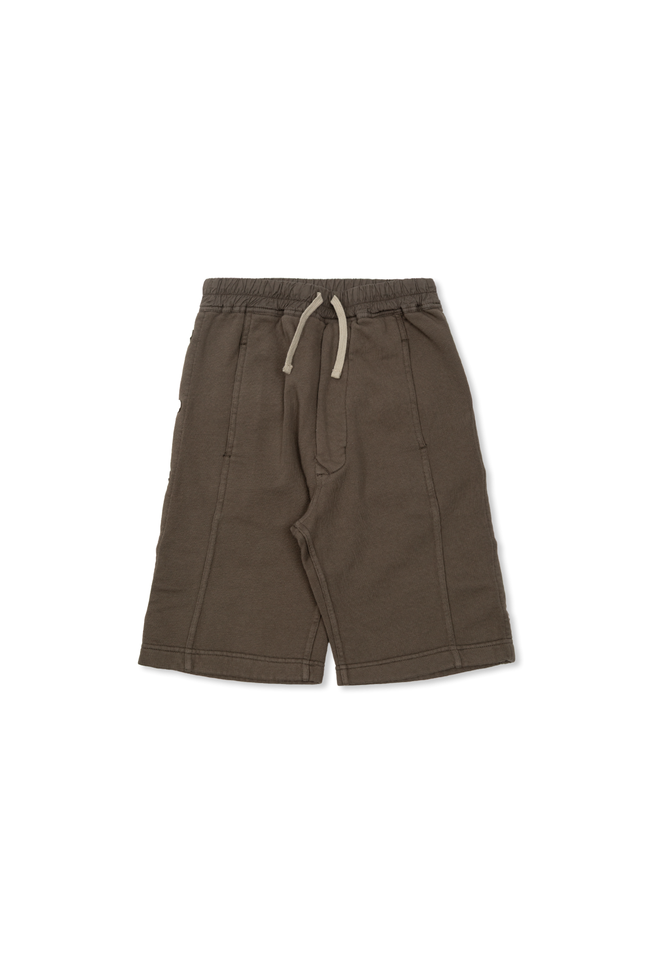 Rick Owens Kids Szorty ‘Pusher’, Unisex, Brązowy