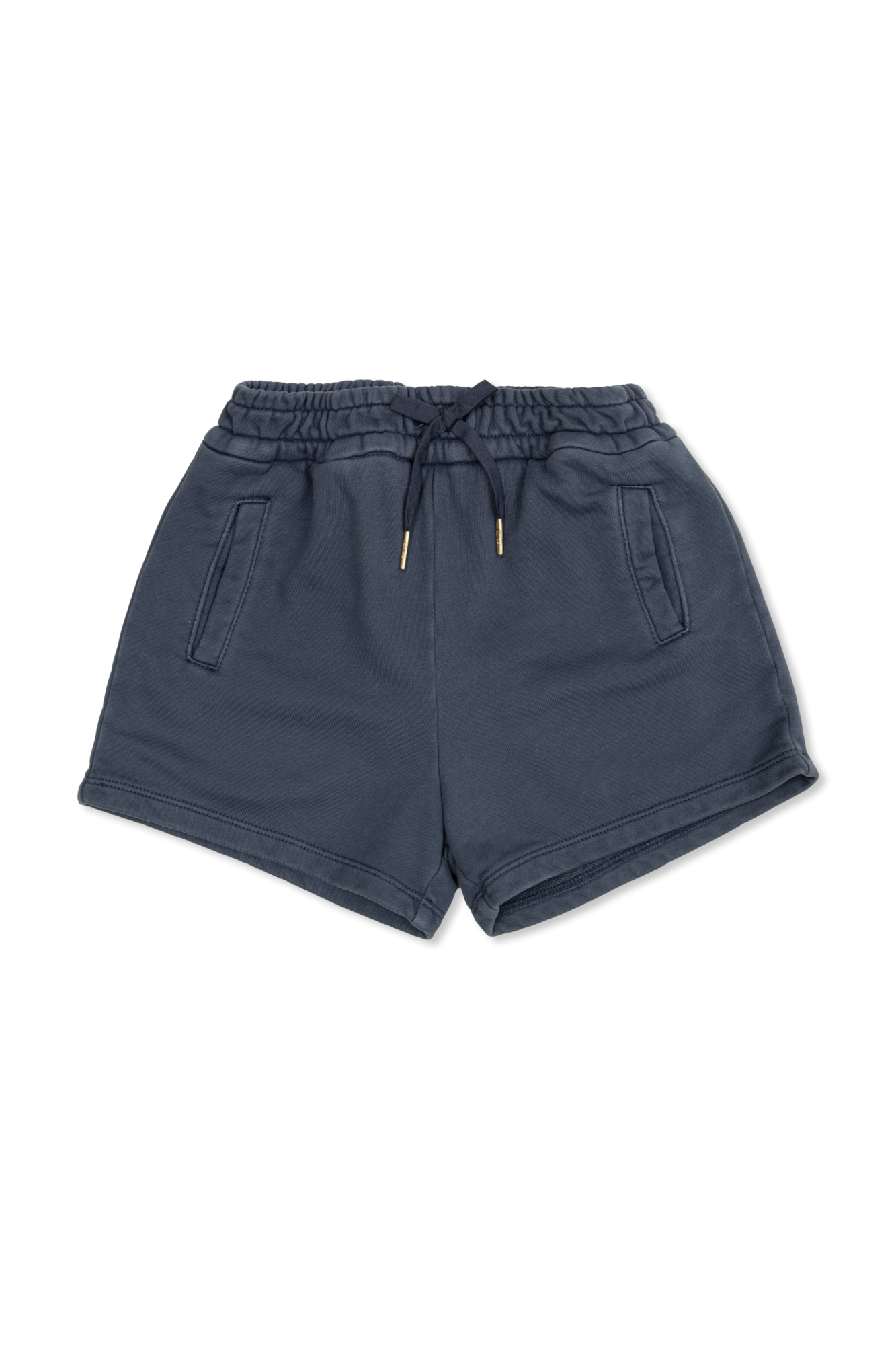 Chloé Kids Bawełniane Szorty, Unisex, Granatowy