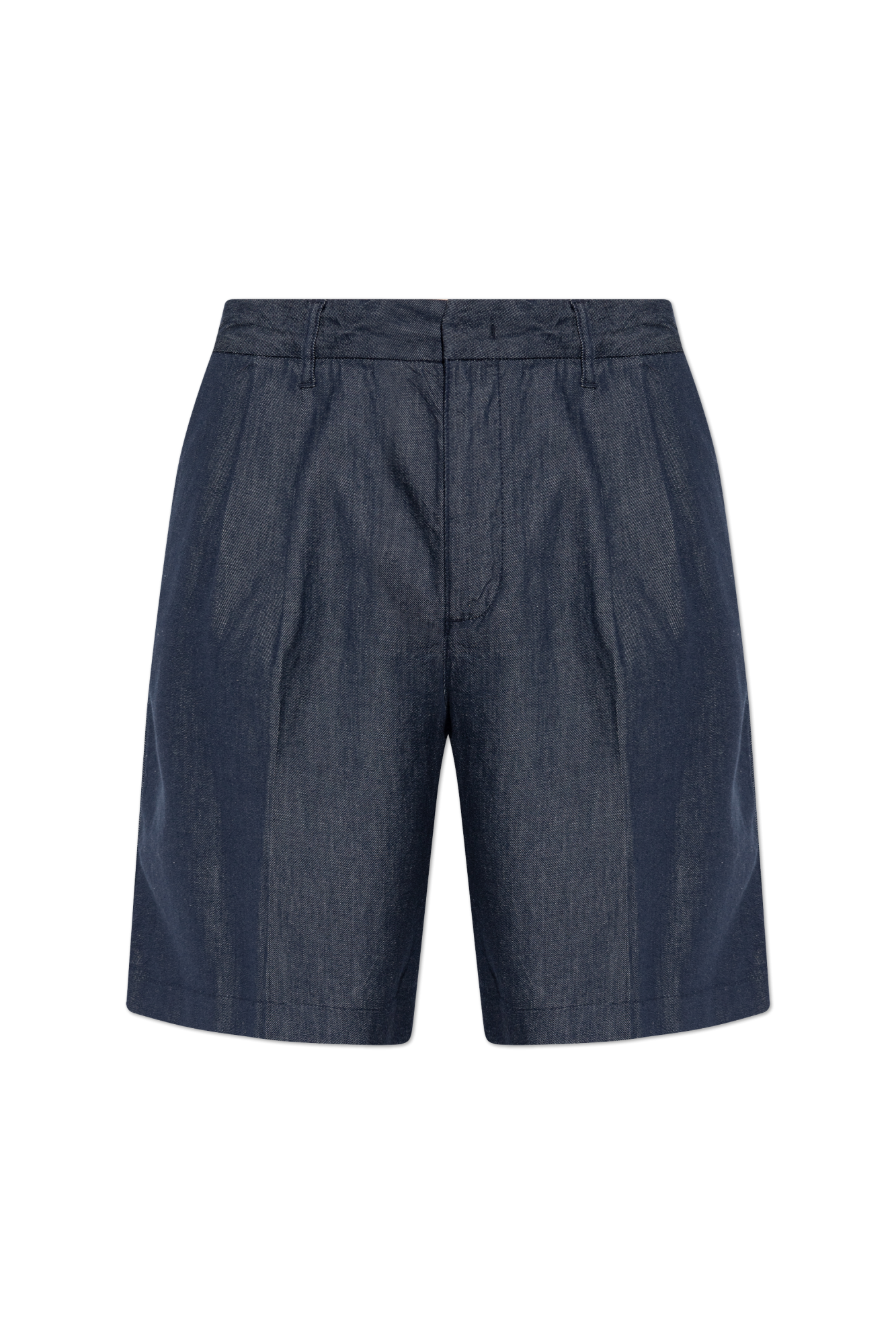 Emporio Armani Jeansowe Szorty, Mężczyźni, Granatowy