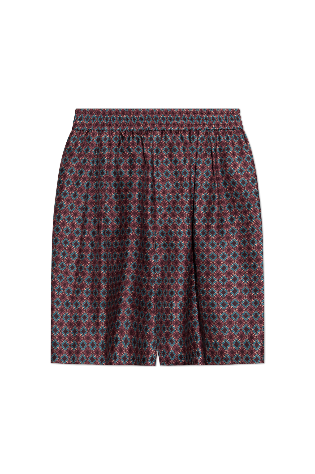 Balmain Jedwabne Szorty, Mężczyźni, Multikolor