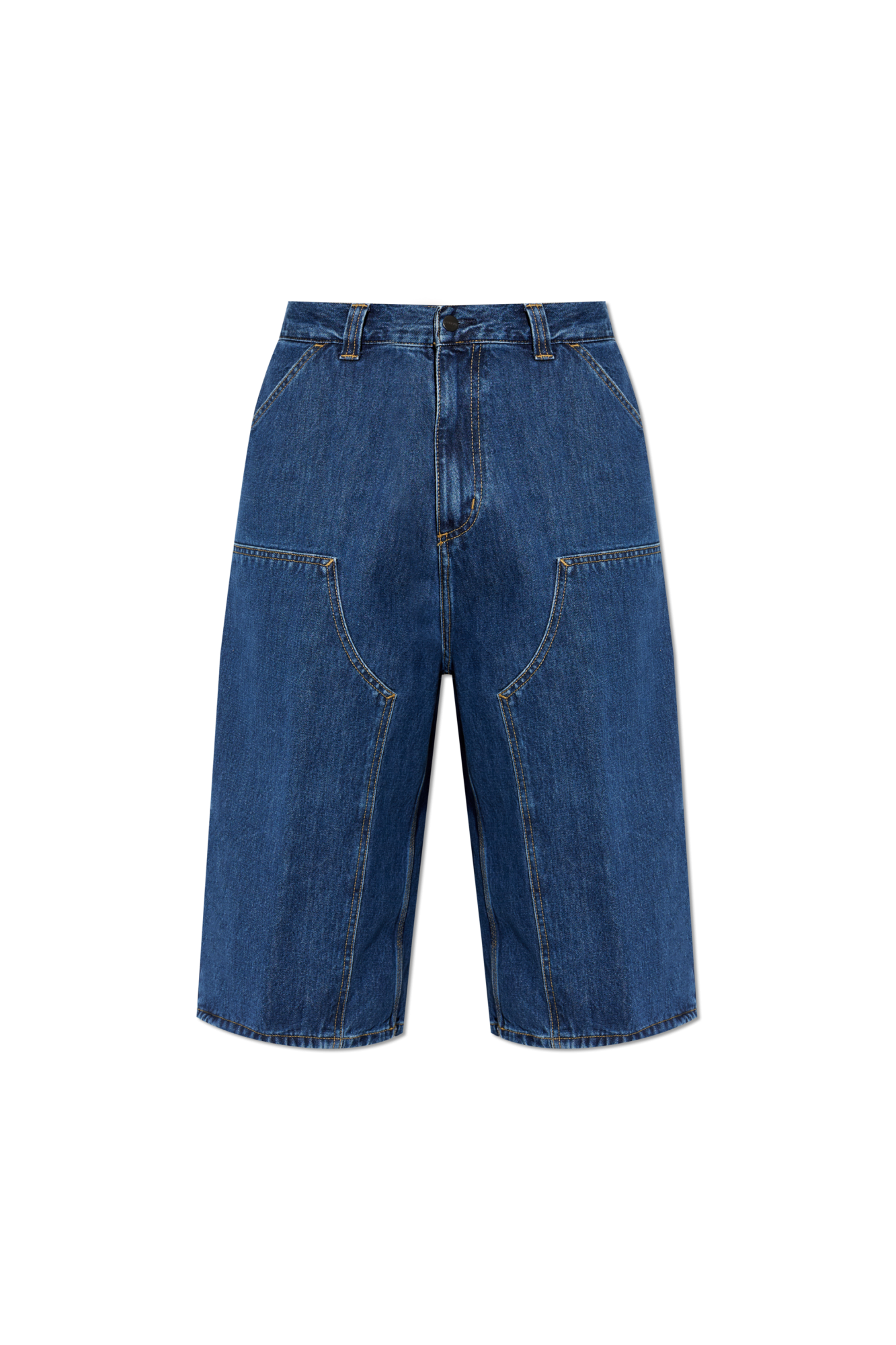 Carhartt WIP Szorty  `OG Double Knee Long Short`, Mężczyźni, Granatowy