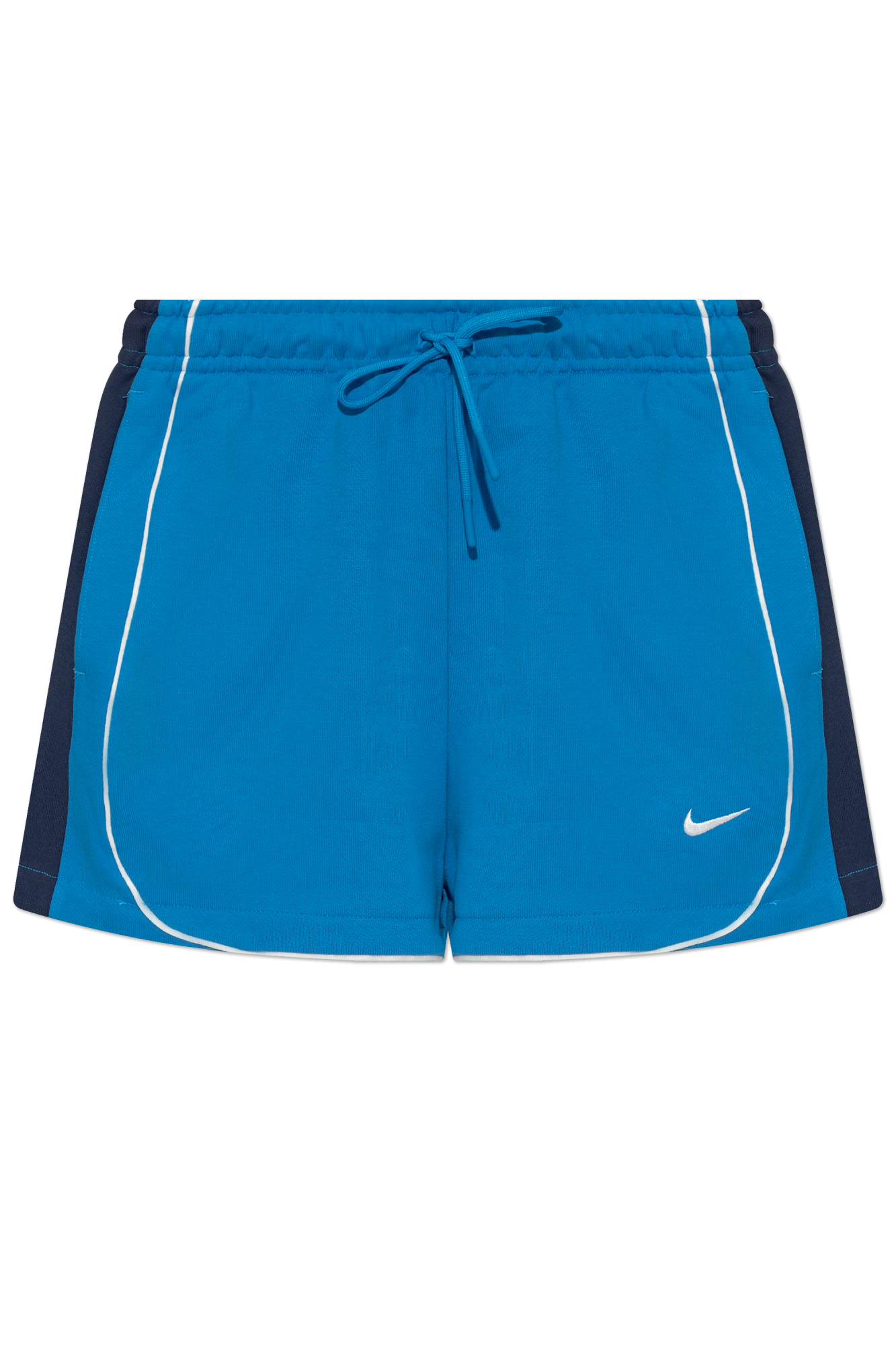 Nike Szorty Z Logo, Kobiety, Niebieski