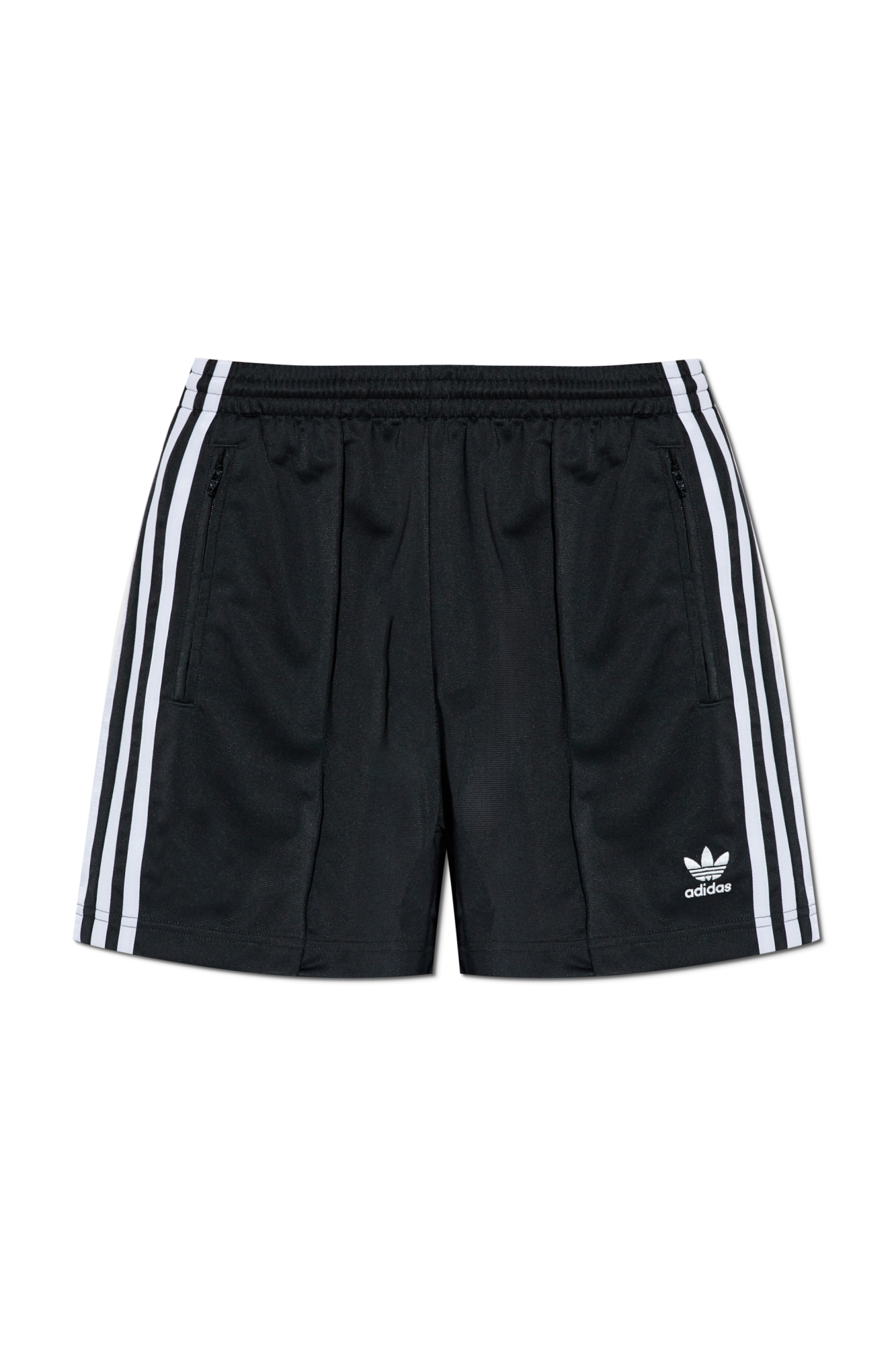 ADIDAS Originals Szorty Z Wyszytym Logo, Kobiety, Czarny