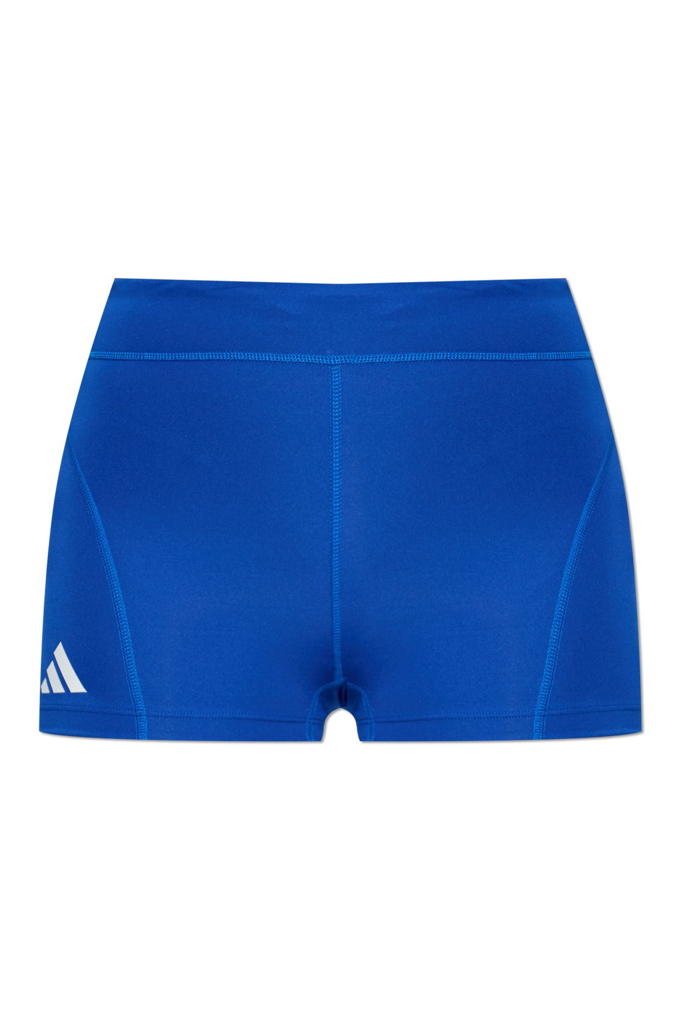 ADIDAS Performance Szorty Z Logo, Kobiety, Niebieski