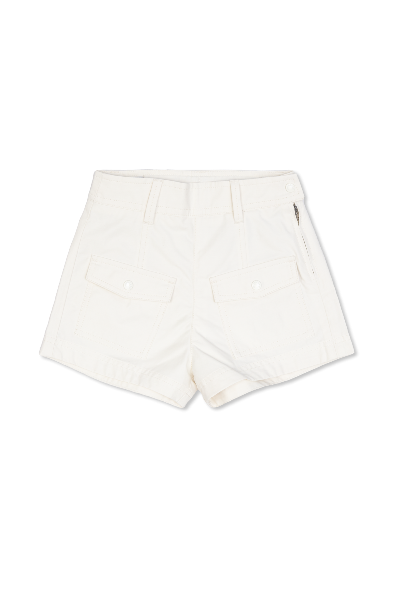 Moncler Enfant Szorty Z Kieszeniami, Unisex, Biały
