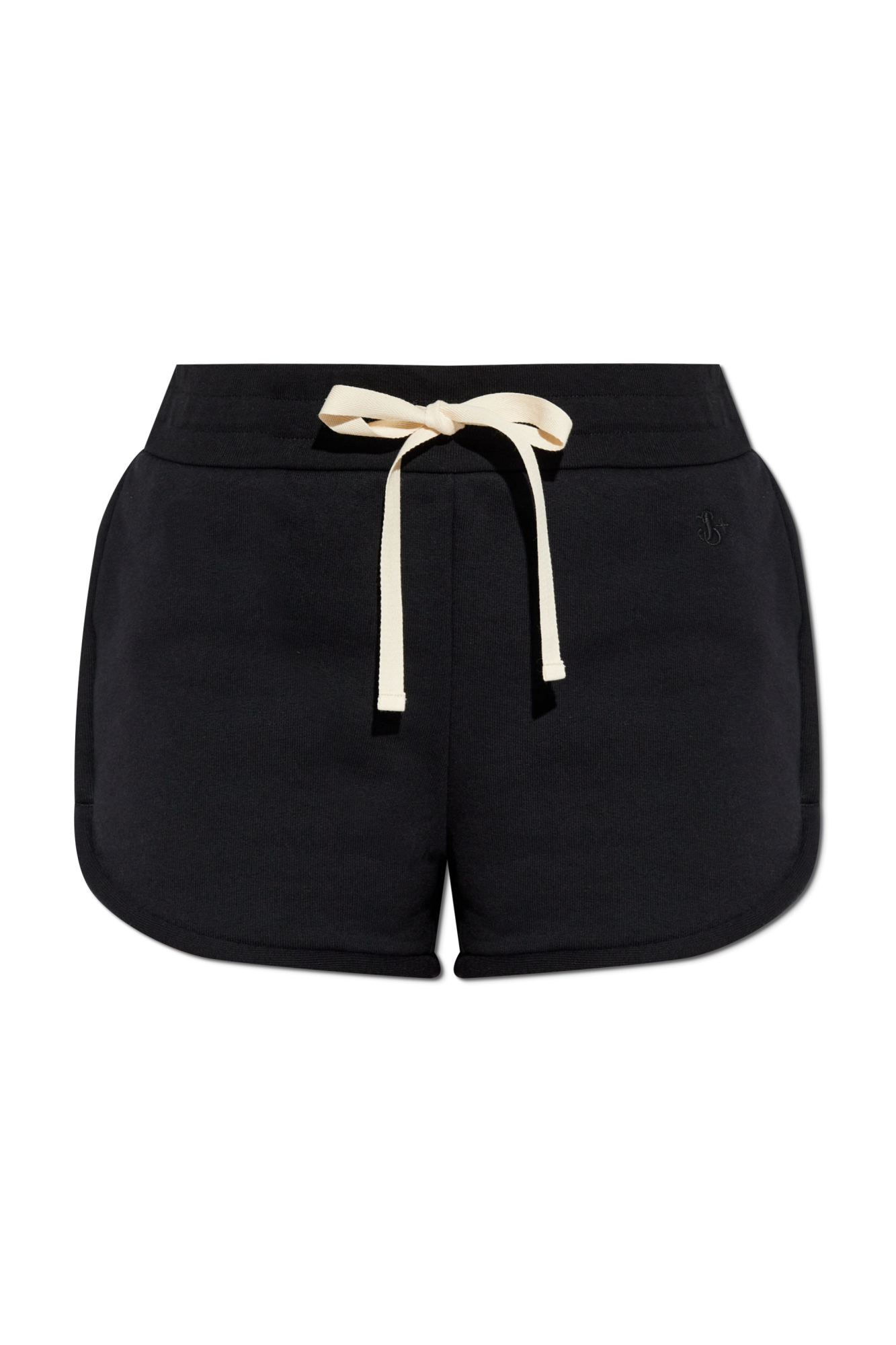 JIL SANDER+ Szorty Z Logo, Kobiety, Czarny