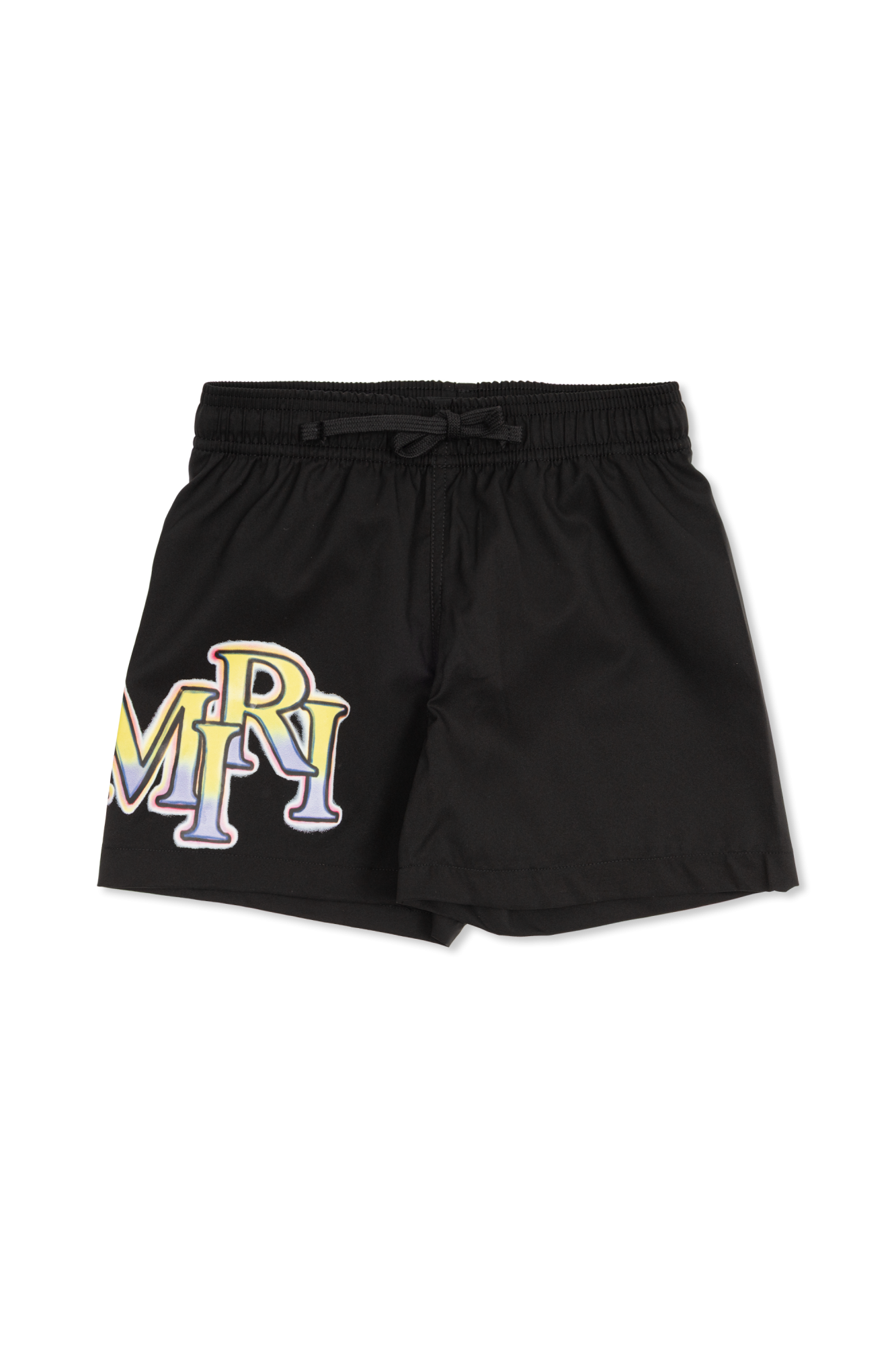 Amiri Kids Szorty Kąpielowe, Unisex, Czarny