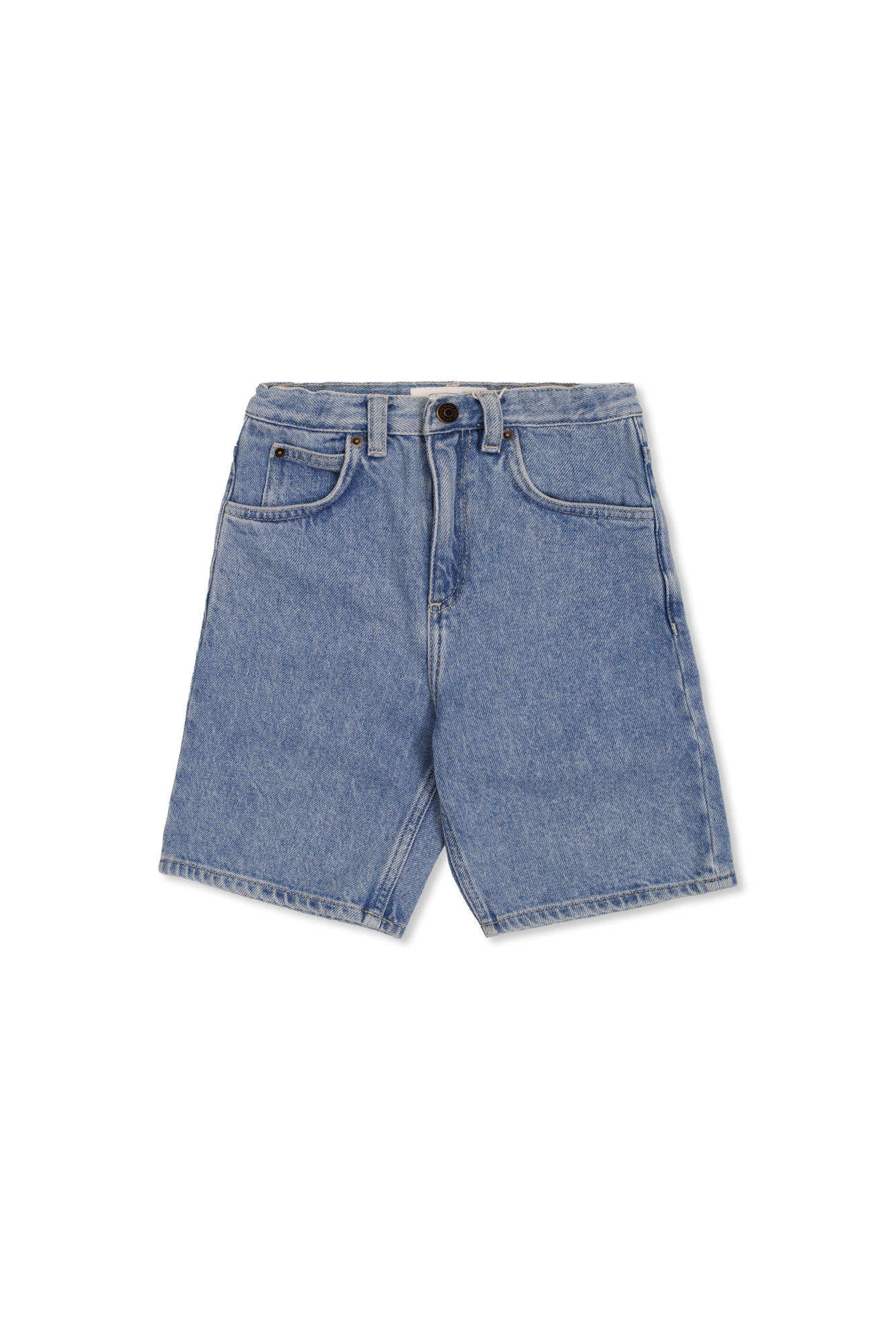 American Vintage Kids Jeansowe Szorty, Unisex, Niebieski