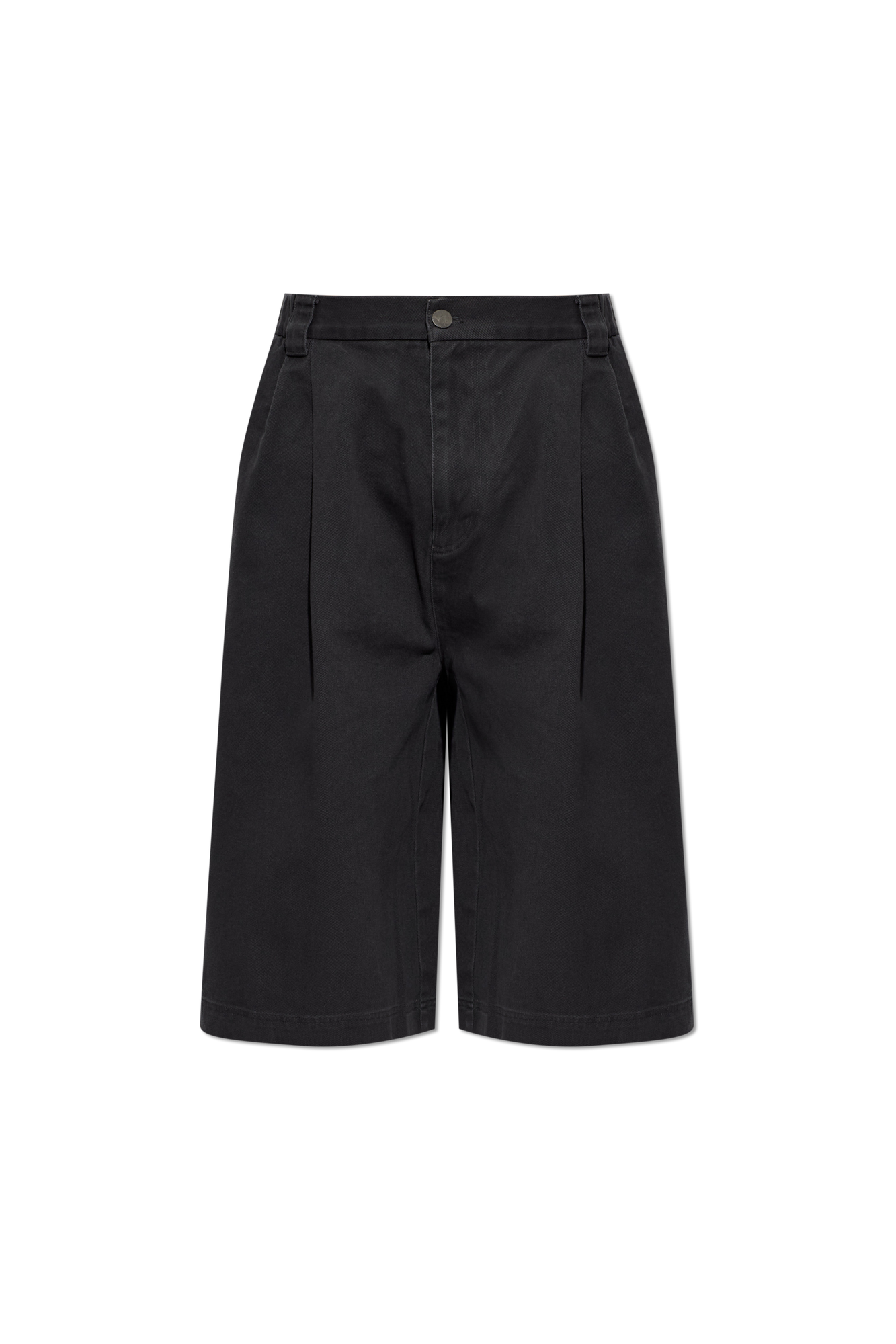ADIDAS Originals Jeansowe Szorty Z Szerokimi Nogawkami, Mężczyźni, Czarny