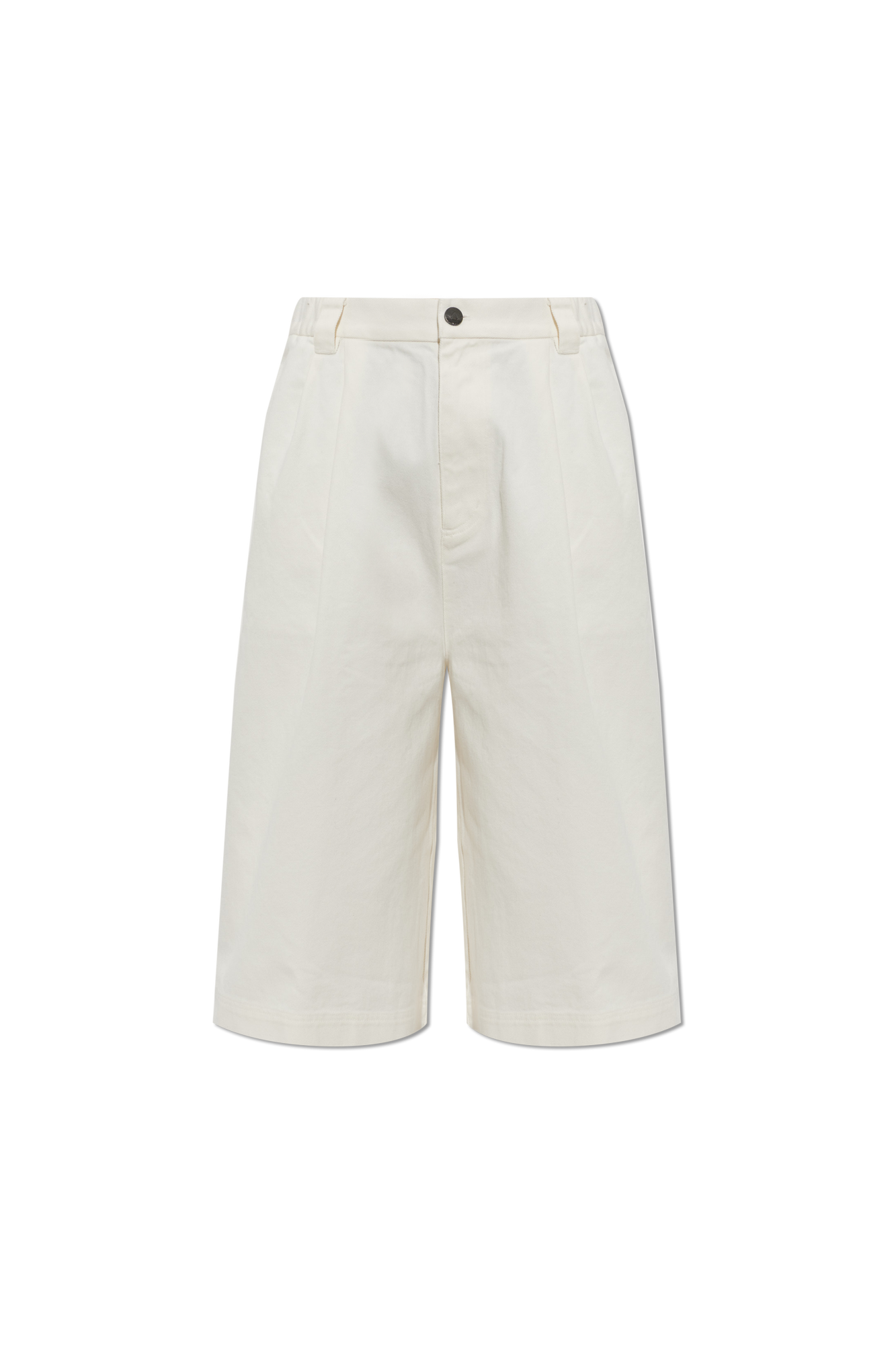 ADIDAS Originals Jeansowe Szorty Z Szerokimi Nogawkami, Mężczyźni, Biały