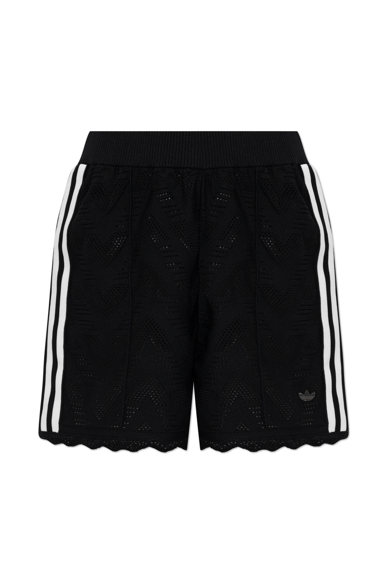 ADIDAS Originals Szorty Z Aplikacją Logo, Kobiety, Czarny