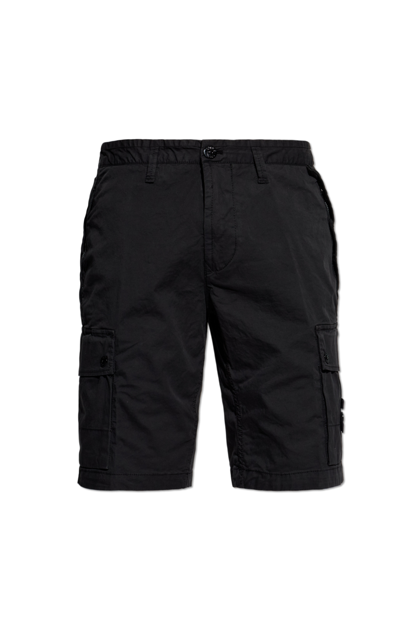 Stone Island Szorty Typu `cargo`, Mężczyźni, Czarny