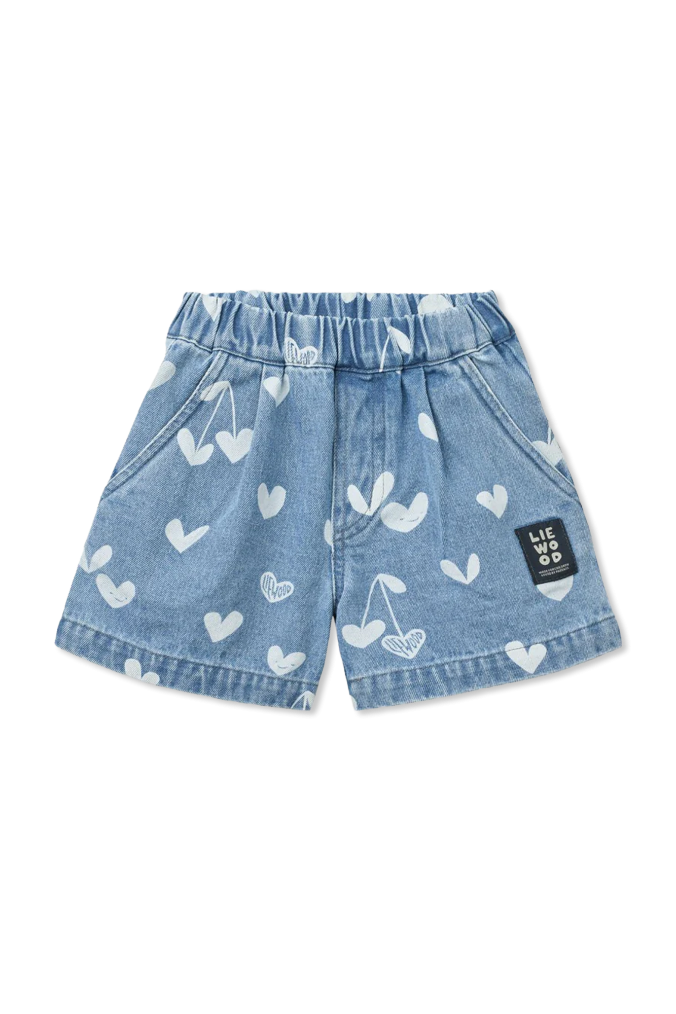 Liewood Jeansowe Szorty `Borrisa`, Unisex, Niebieski