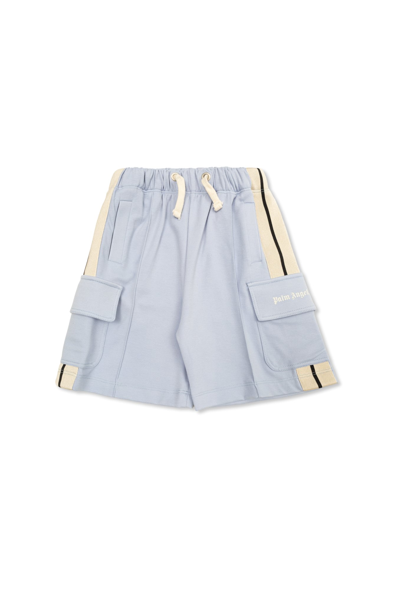 Palm Angels Kids Szorty Typu 'cargo', Unisex, Niebieski