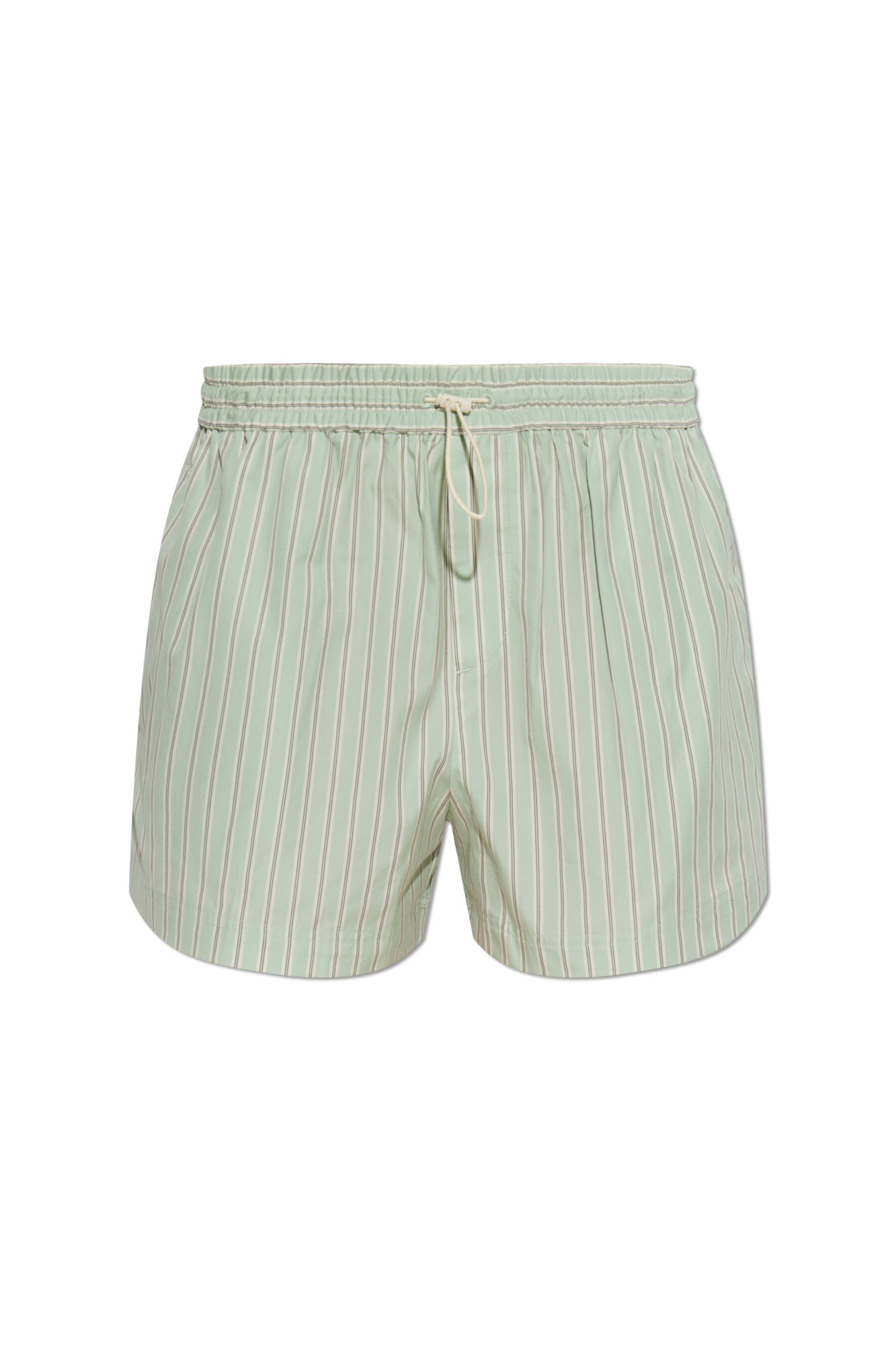 Rag & Bone Szorty W Prążki, Kobiety, Zielony