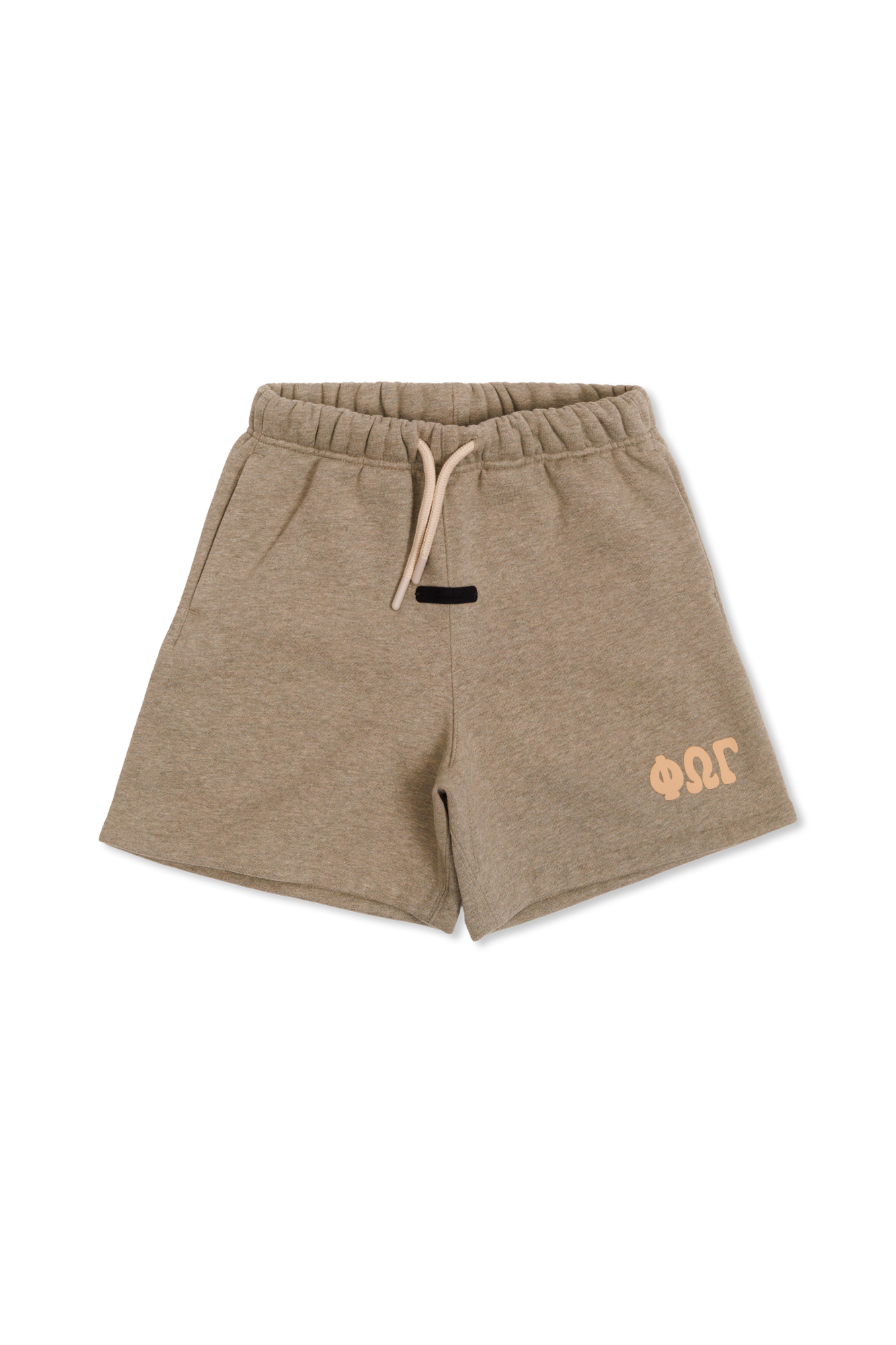 Fear Of God Essentials Kids Bawełniane Szorty Z Nadrukiem, Unisex, Szary