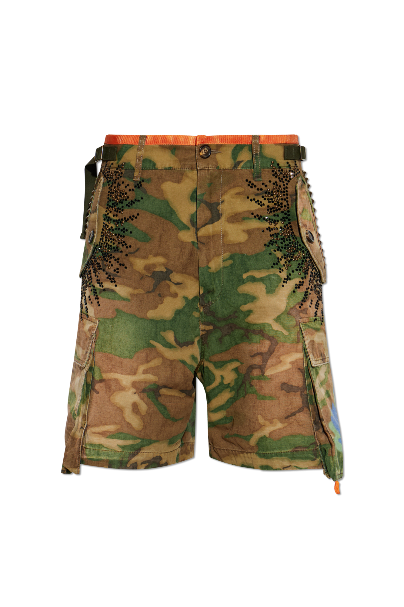 Dsquared2 Szorty Typu ‘Cargo’, Mężczyźni, Zielony