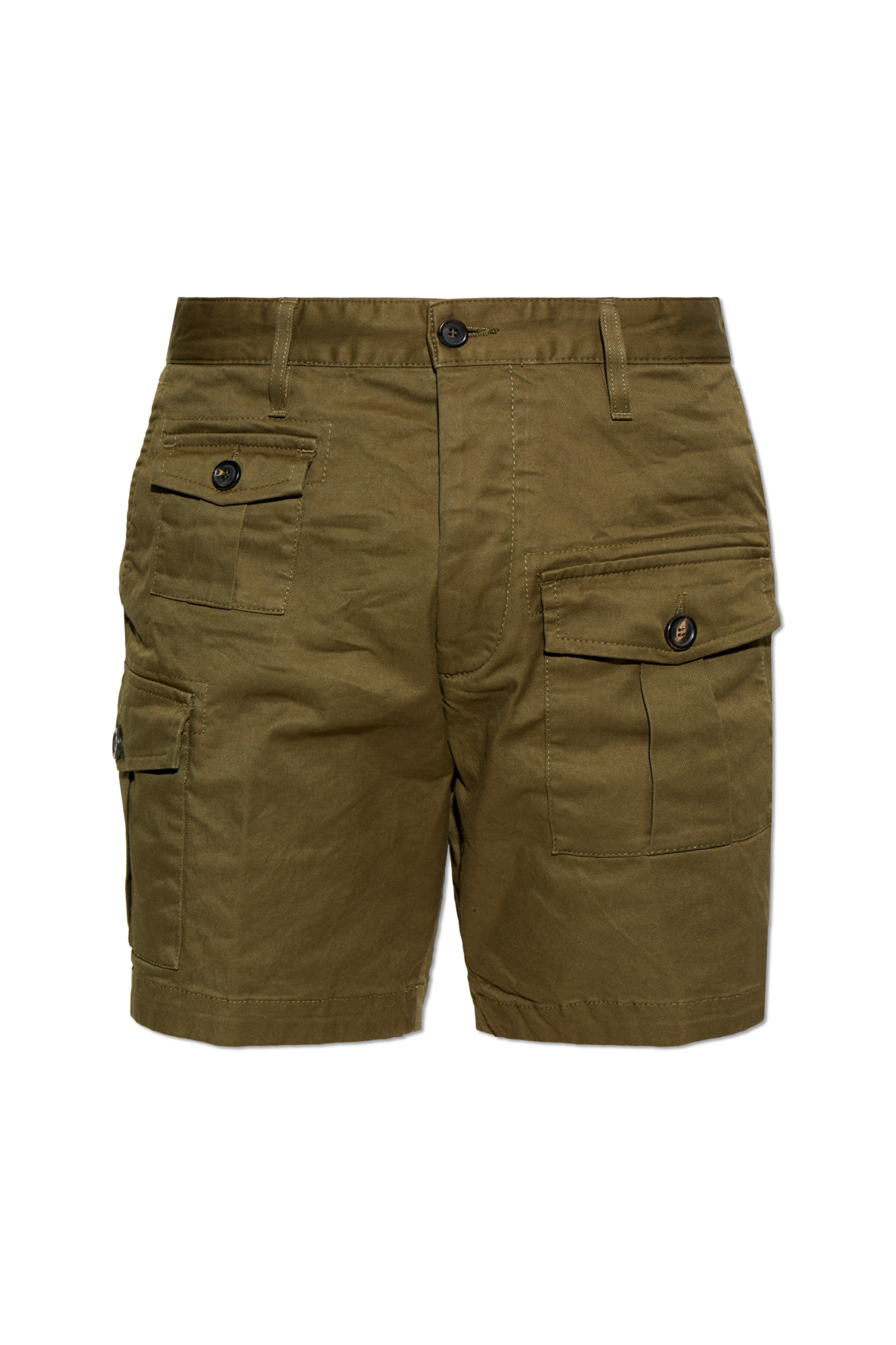 Dsquared2 Szorty Typu ‘Cargo’, Mężczyźni, Zielony