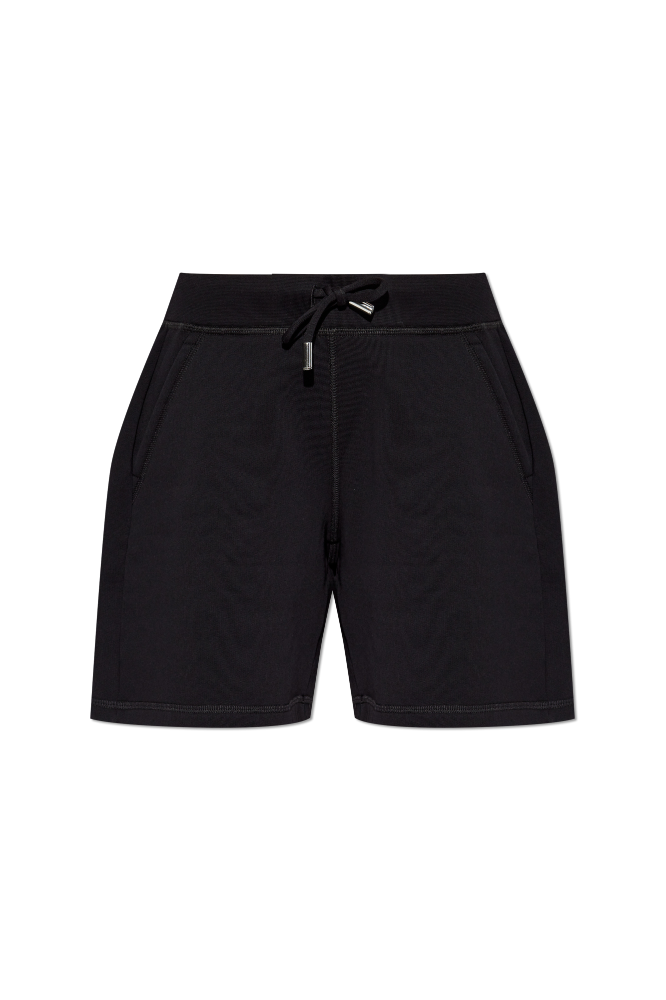 Dsquared2 Szorty Z Logo, Kobiety, Czarny