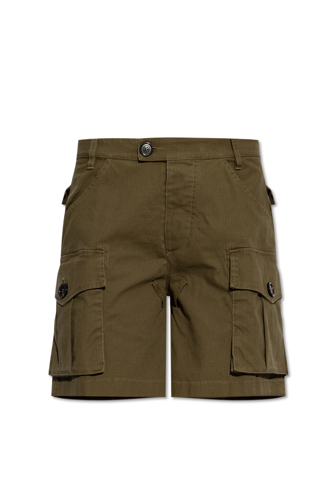 Dsquared2 Szorty Z Logo, Kobiety, Zielony