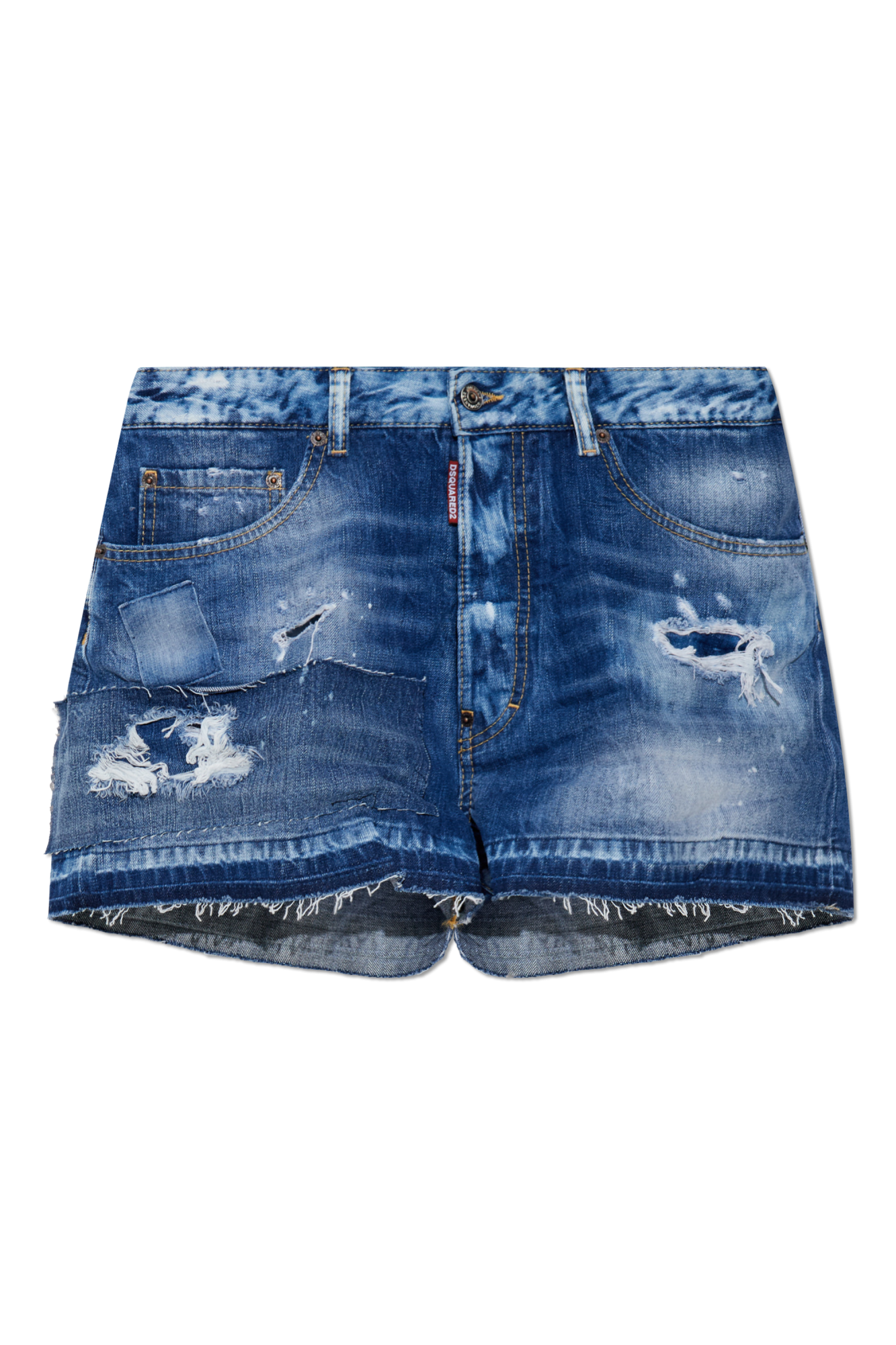 Dsquared2 Szorty `Baggy`, Kobiety, Niebieski