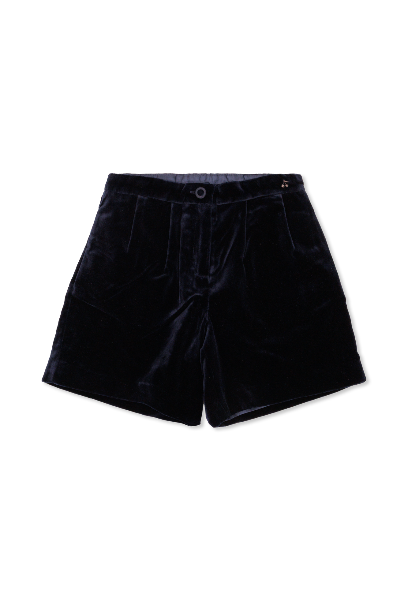Bonpoint  Aksamitne Szorty `Jua`, Unisex, Czarny
