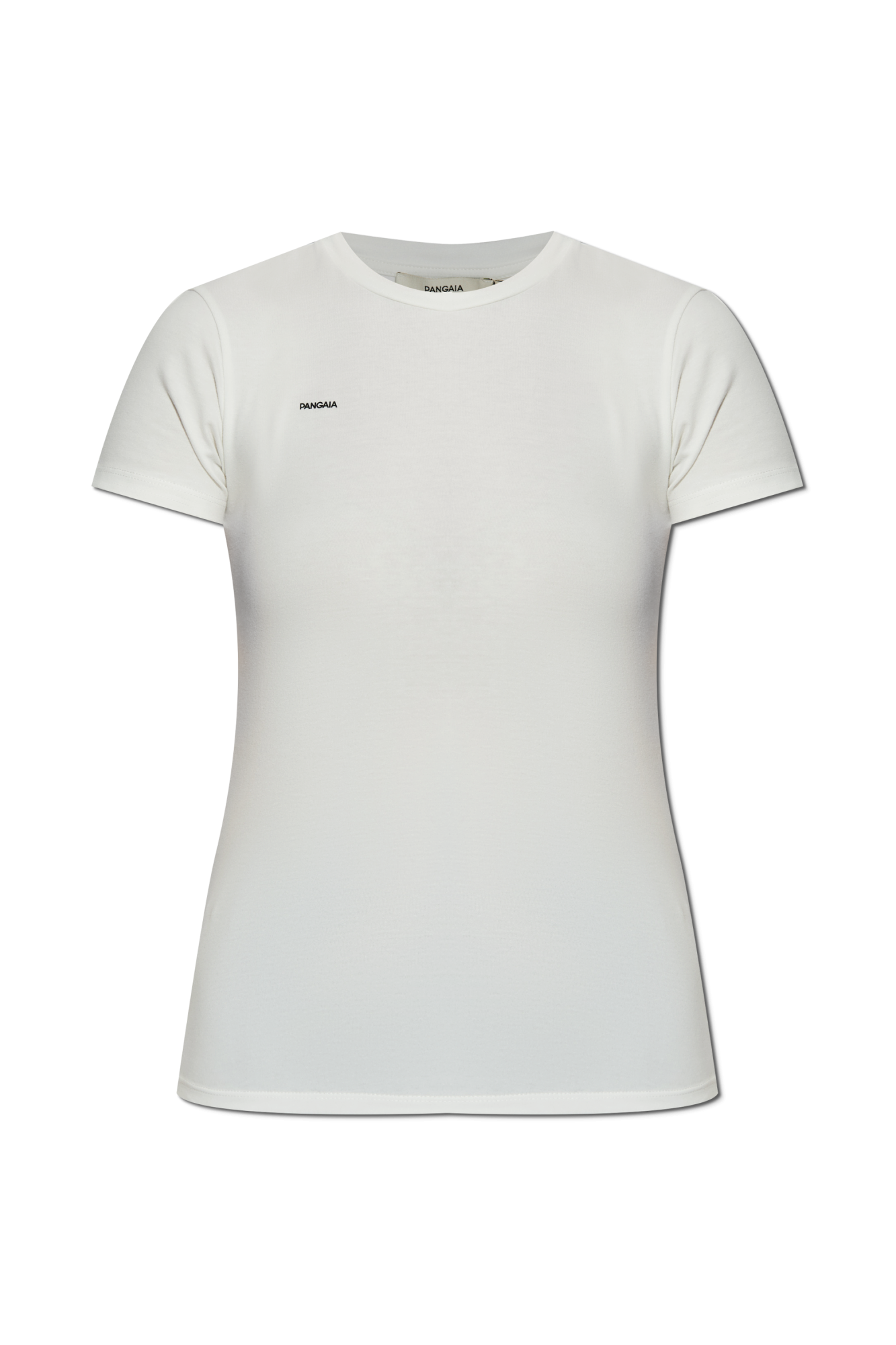 Pangaia T-shirt Z Logo, Kobiety, Biały
