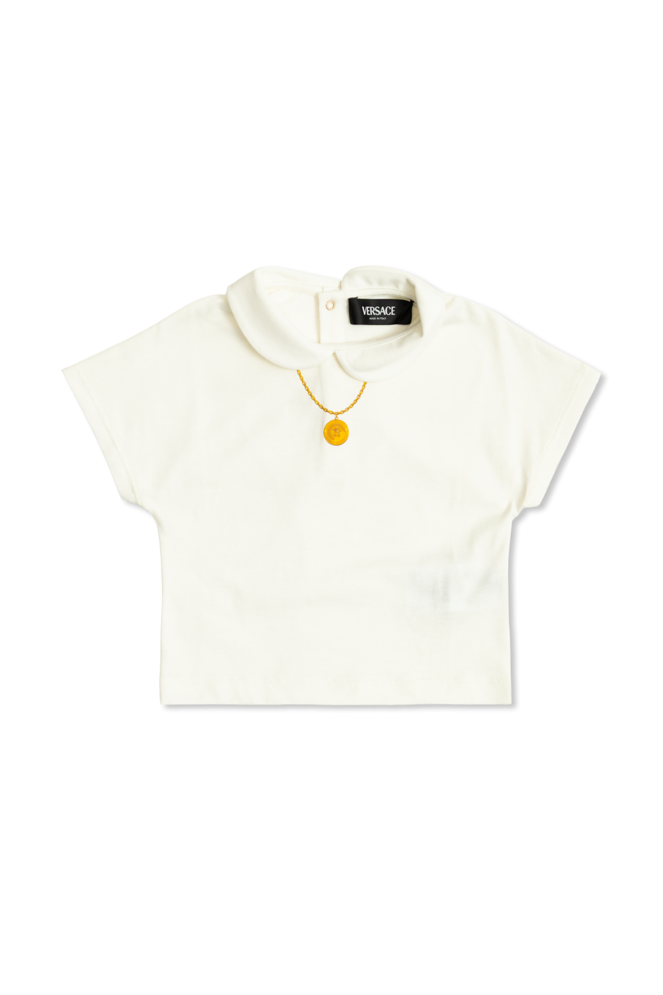 Versace Kids Top Z Nadrukiem, Unisex, Biały