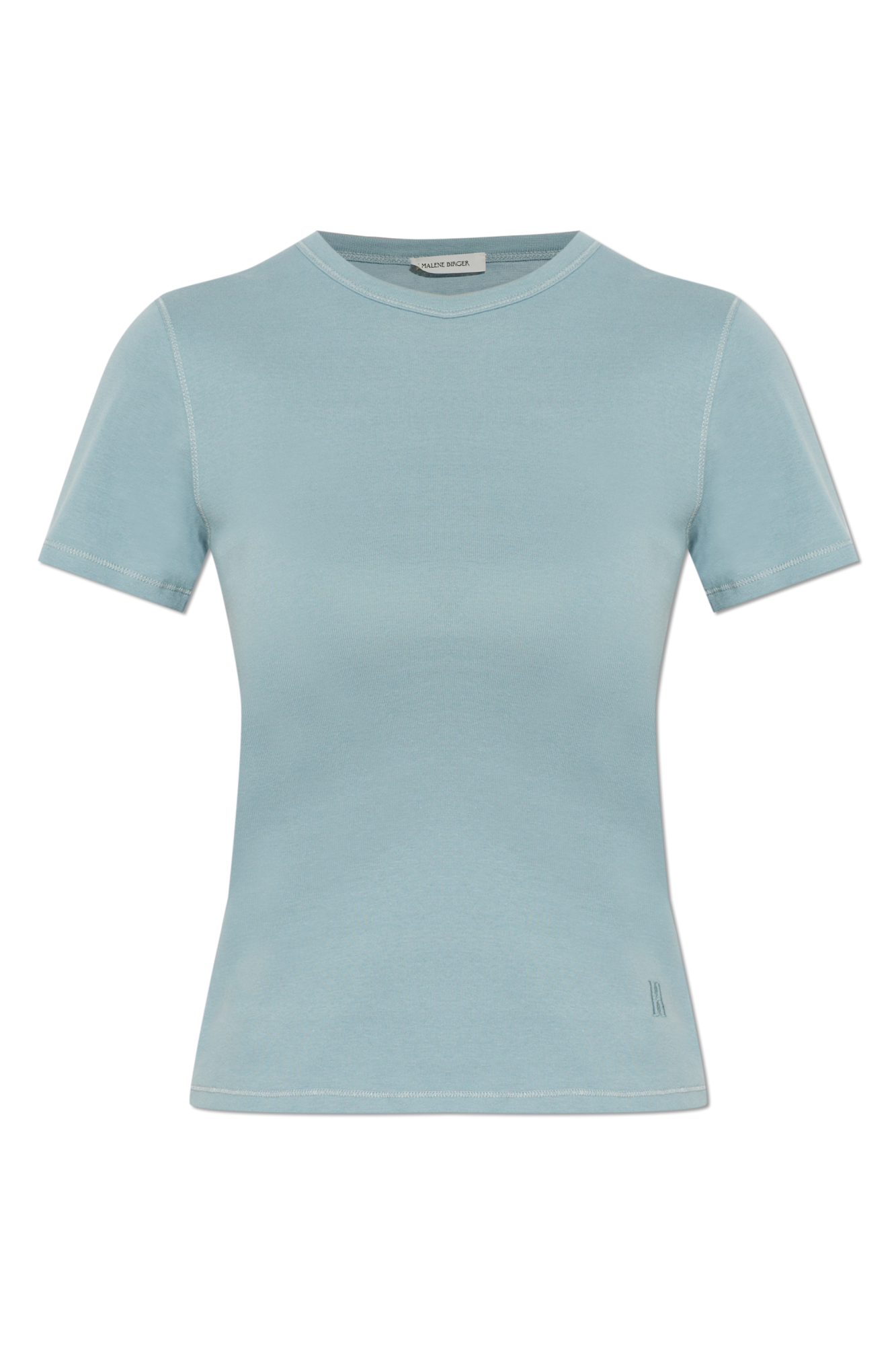 By Malene Birger T-shirt `Alicia`, Kobiety, Niebieski