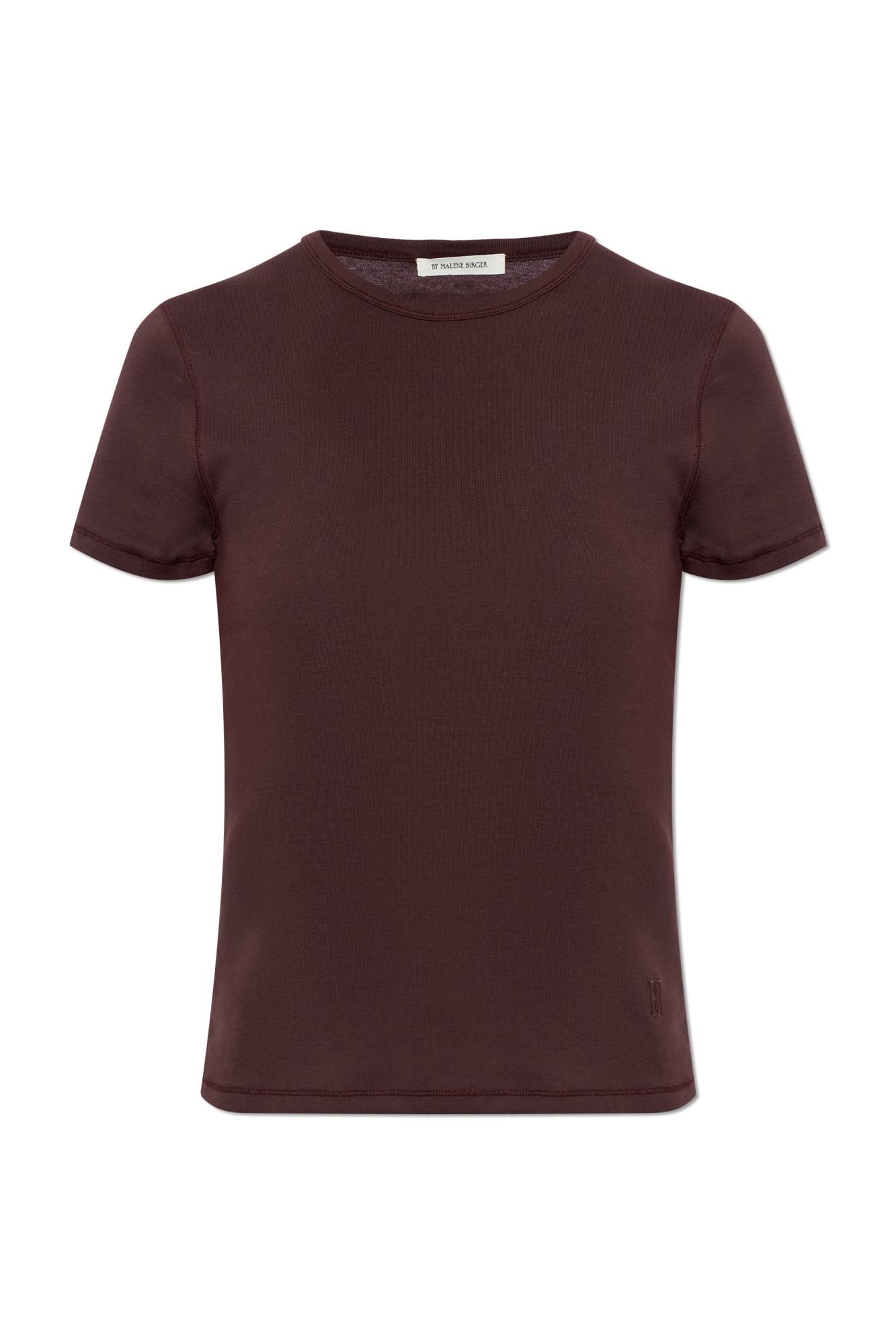 By Malene Birger Top `Alicia`, Kobiety, Bordo