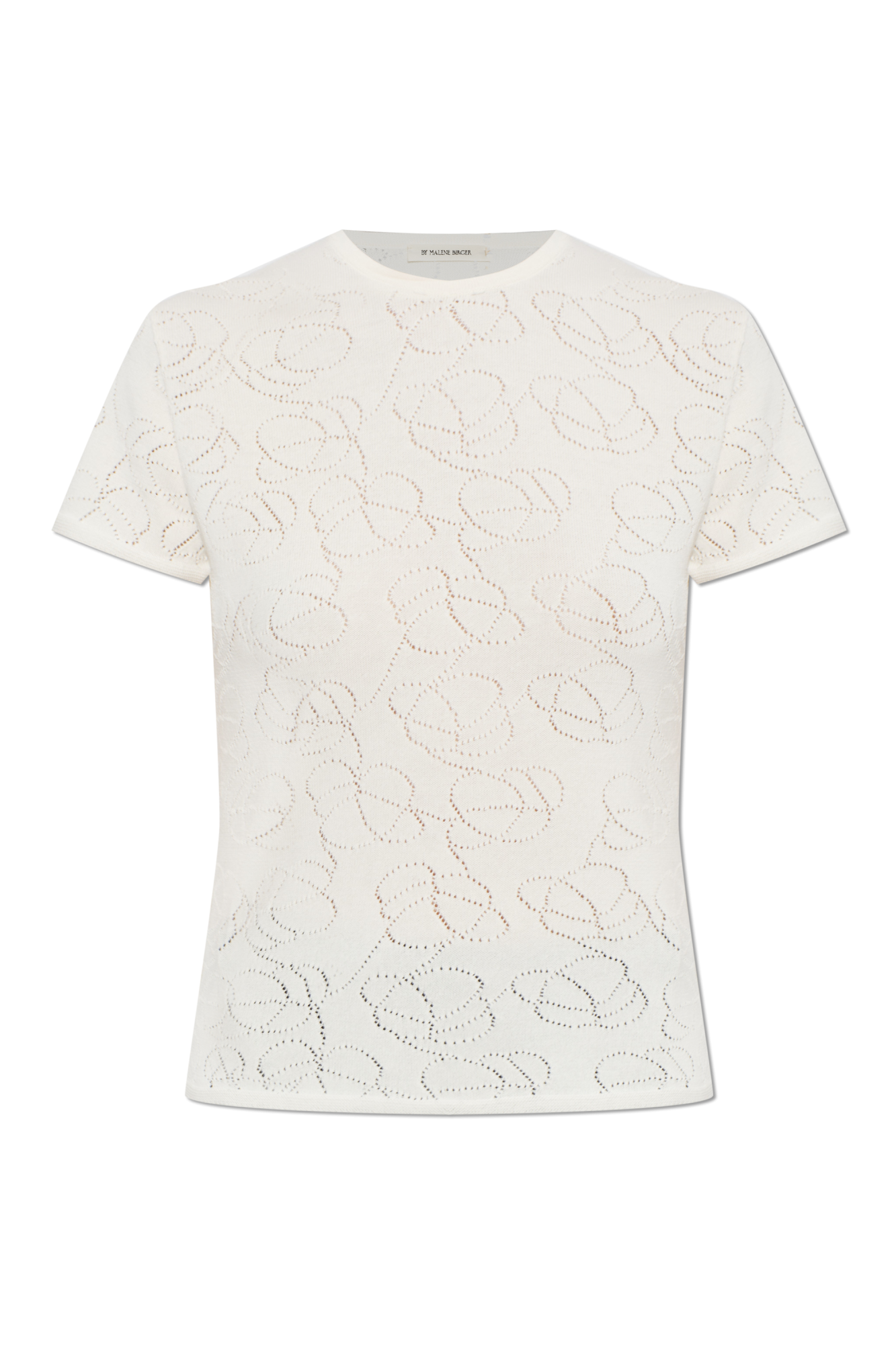 By Malene Birger T-shirt ‘Brit’, Kobiety, Biały