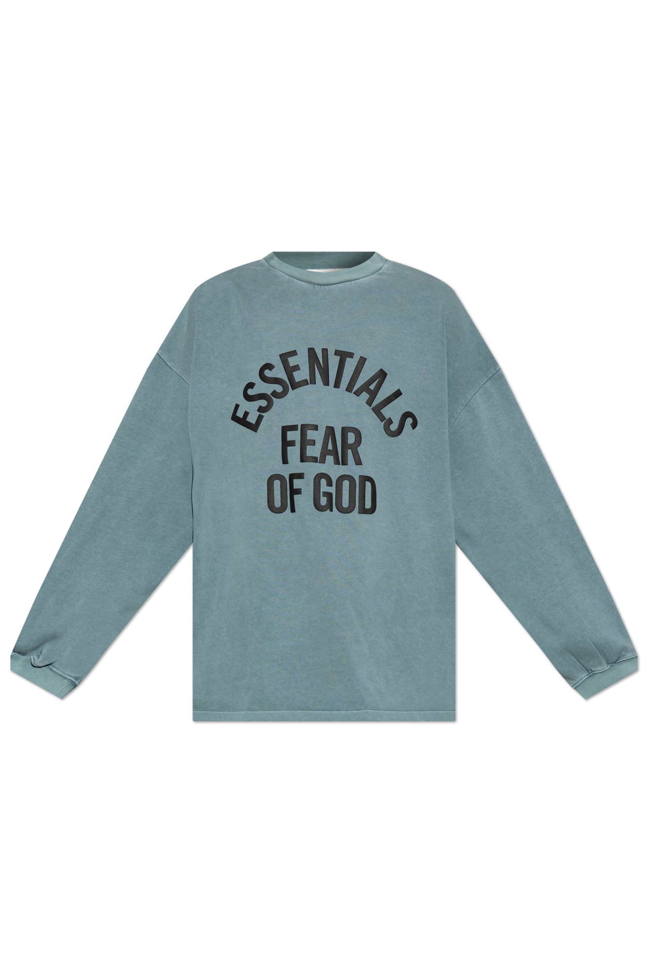 Fear Of God Essentials Bluza Z Nadrukowanym Logo, Mężczyźni, Niebieski