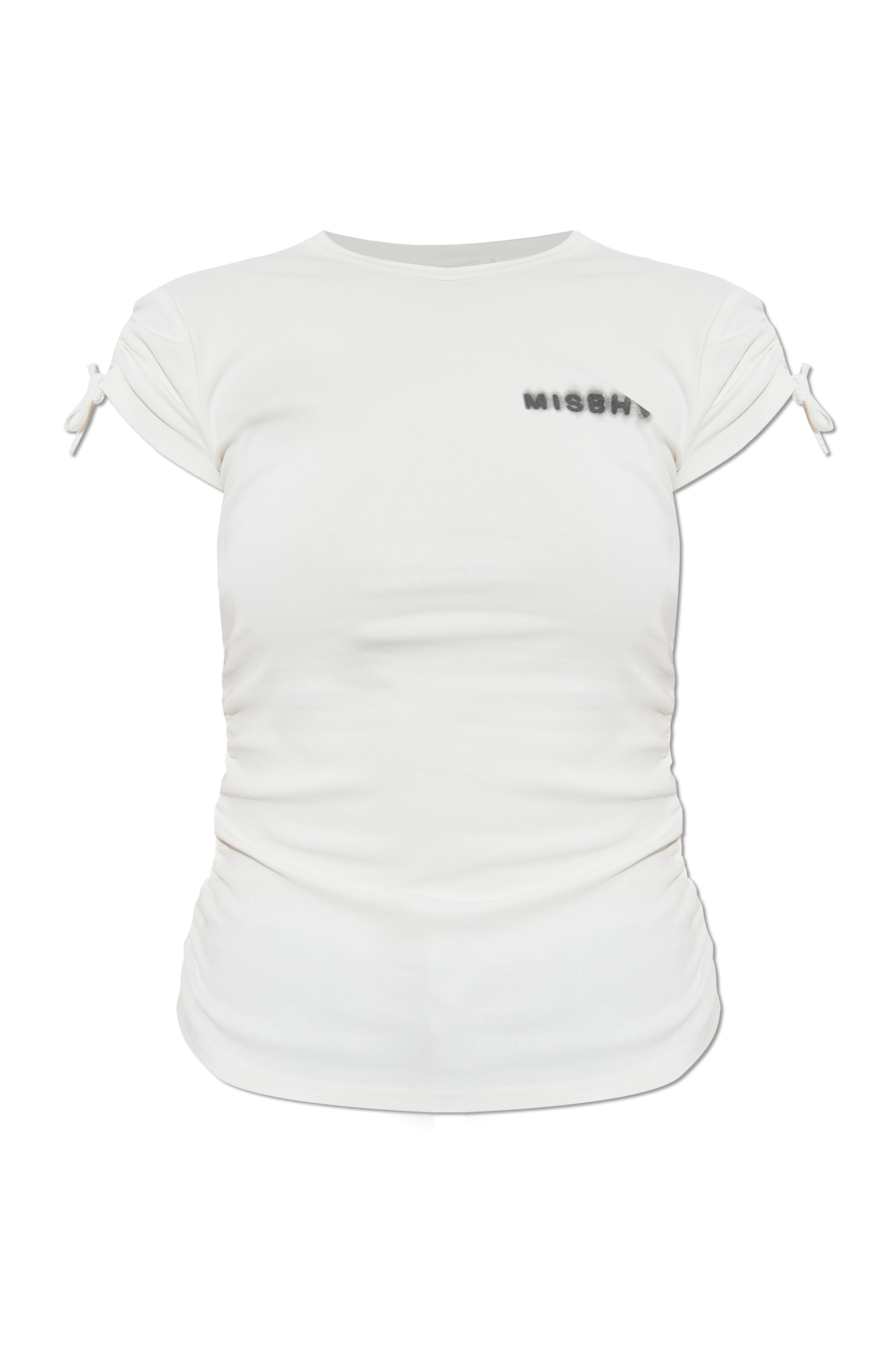 MISBHV T-shirt Z  Logo, Kobiety, Biały