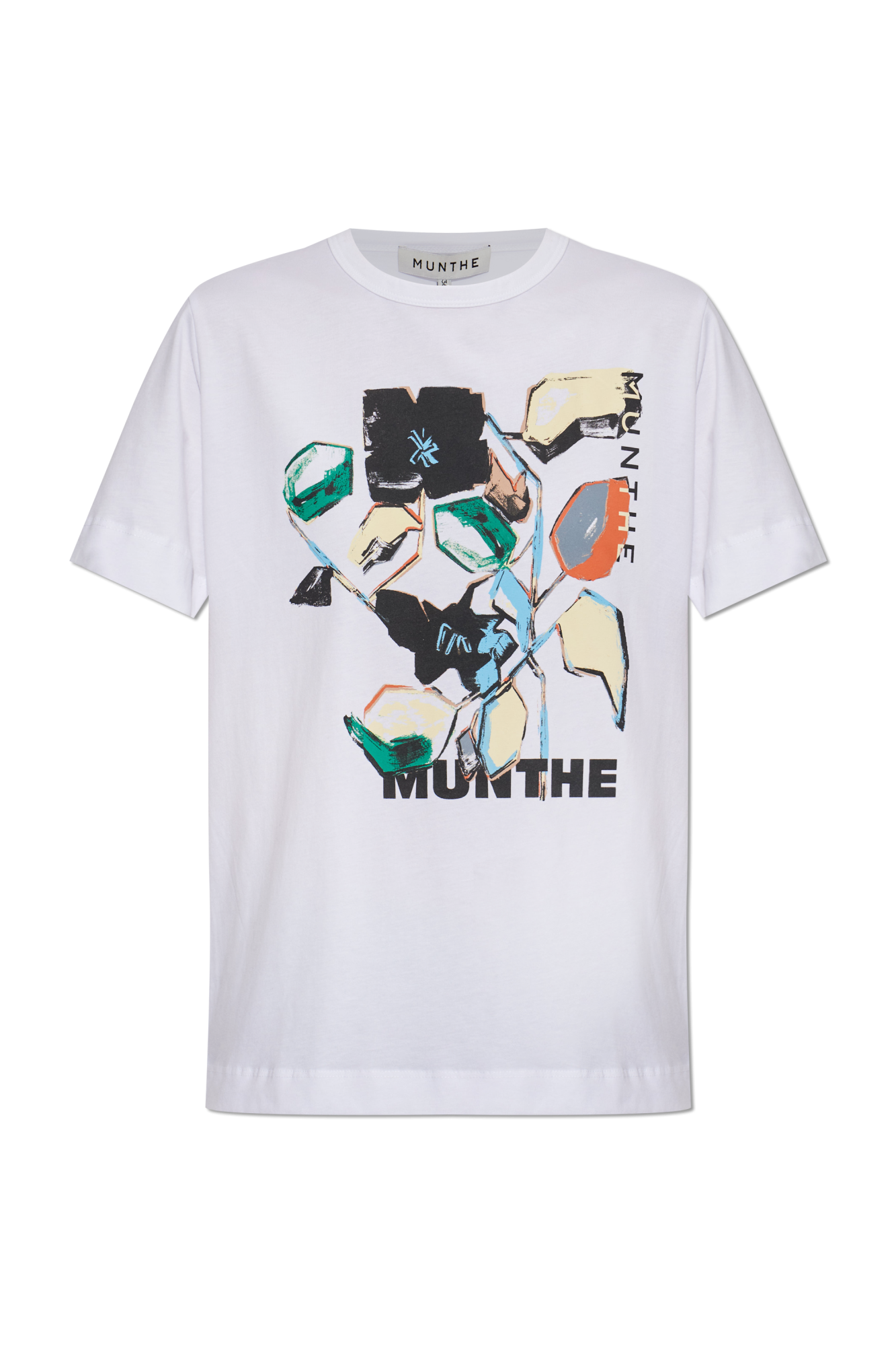 Munthe T-shirt `Rascali`, Kobiety, Biały