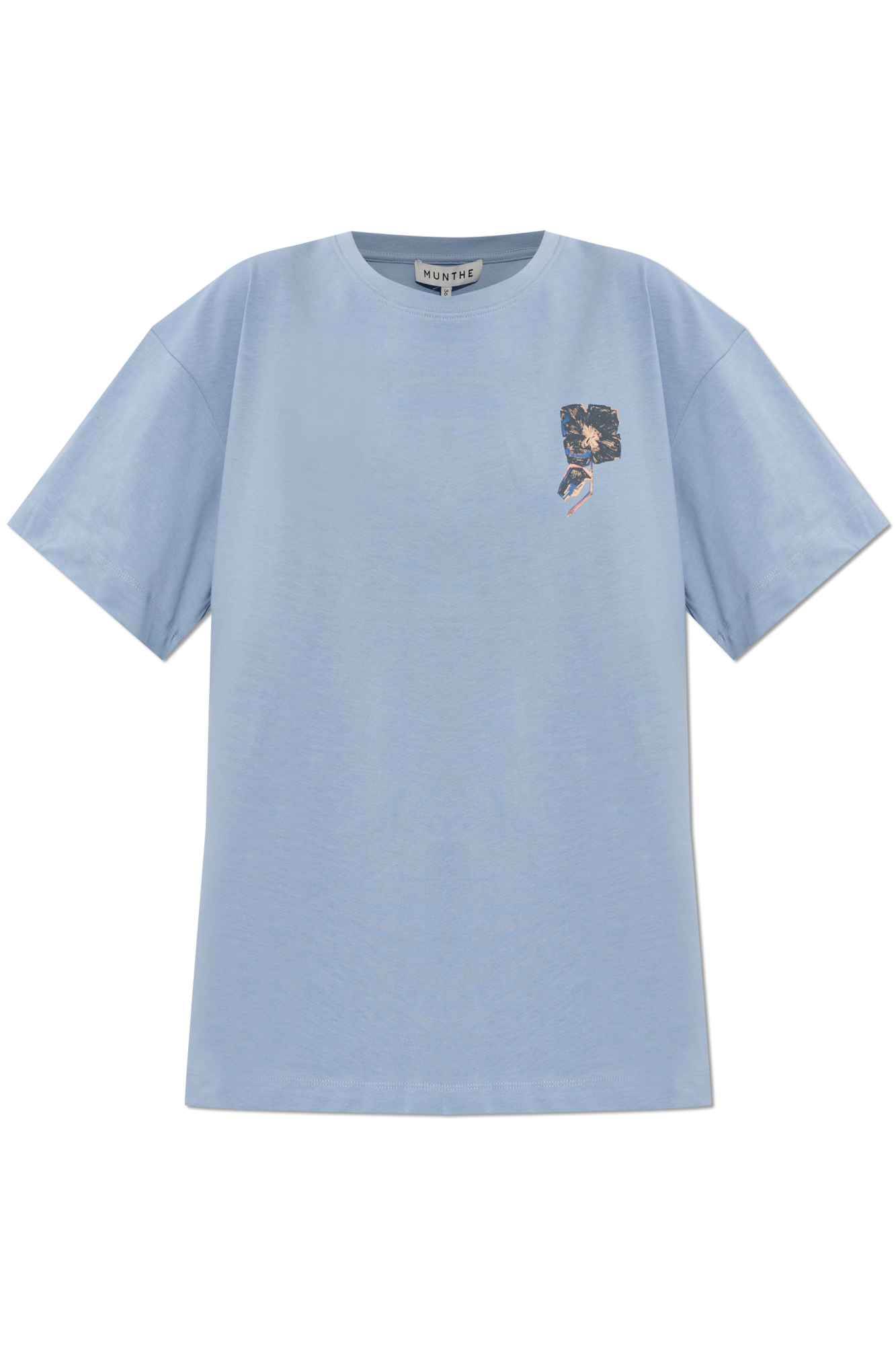 Munthe T-shirt `Rubio`, Kobiety, Niebieski