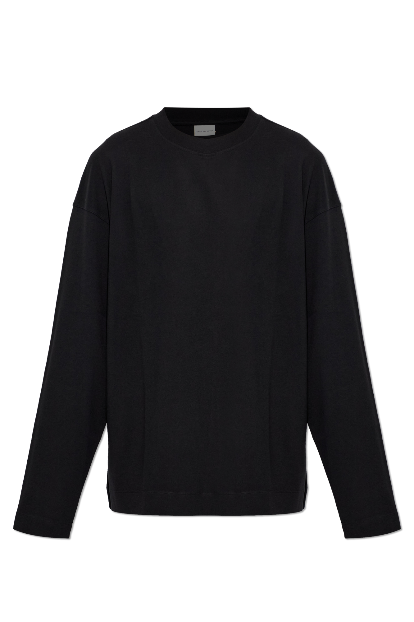 Dries Van Noten T-shirt ‘Hegland’, Mężczyźni, Czarny