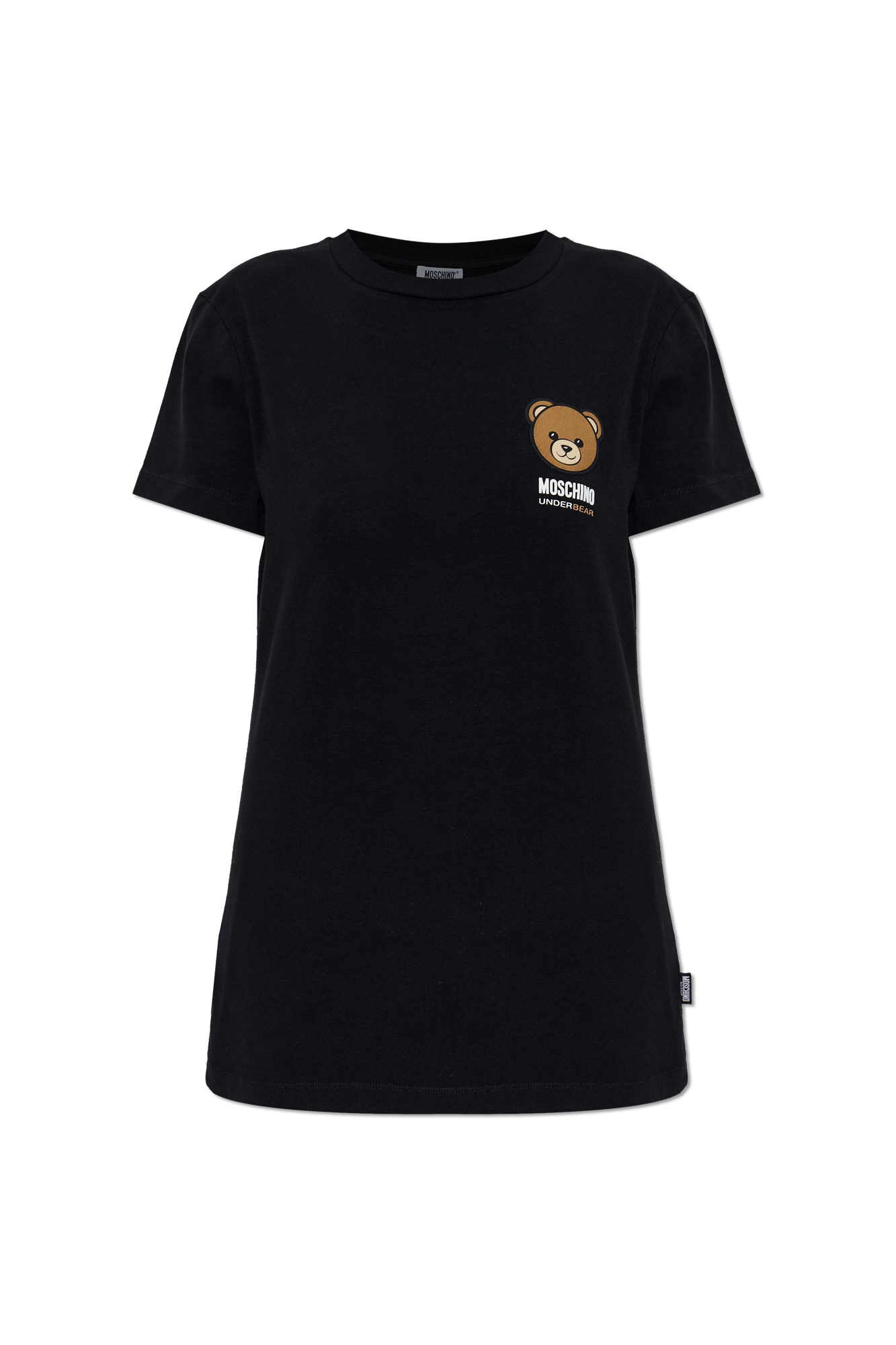 Moschino T- Shirt Z Linii `Active`, Kobiety, Czarny